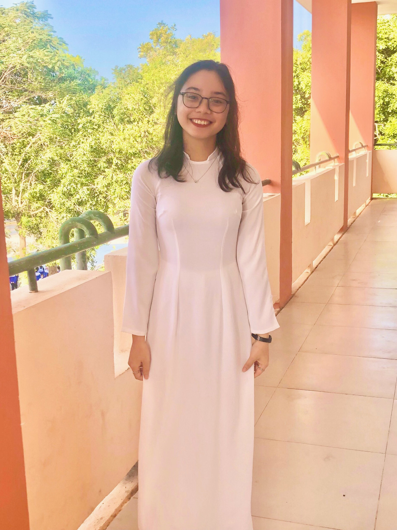 Nguyễn Thị Hướng Hóa - cựu học sinh trường THPT Lao Bảo (Hướng Hóa, Quảng Trị).