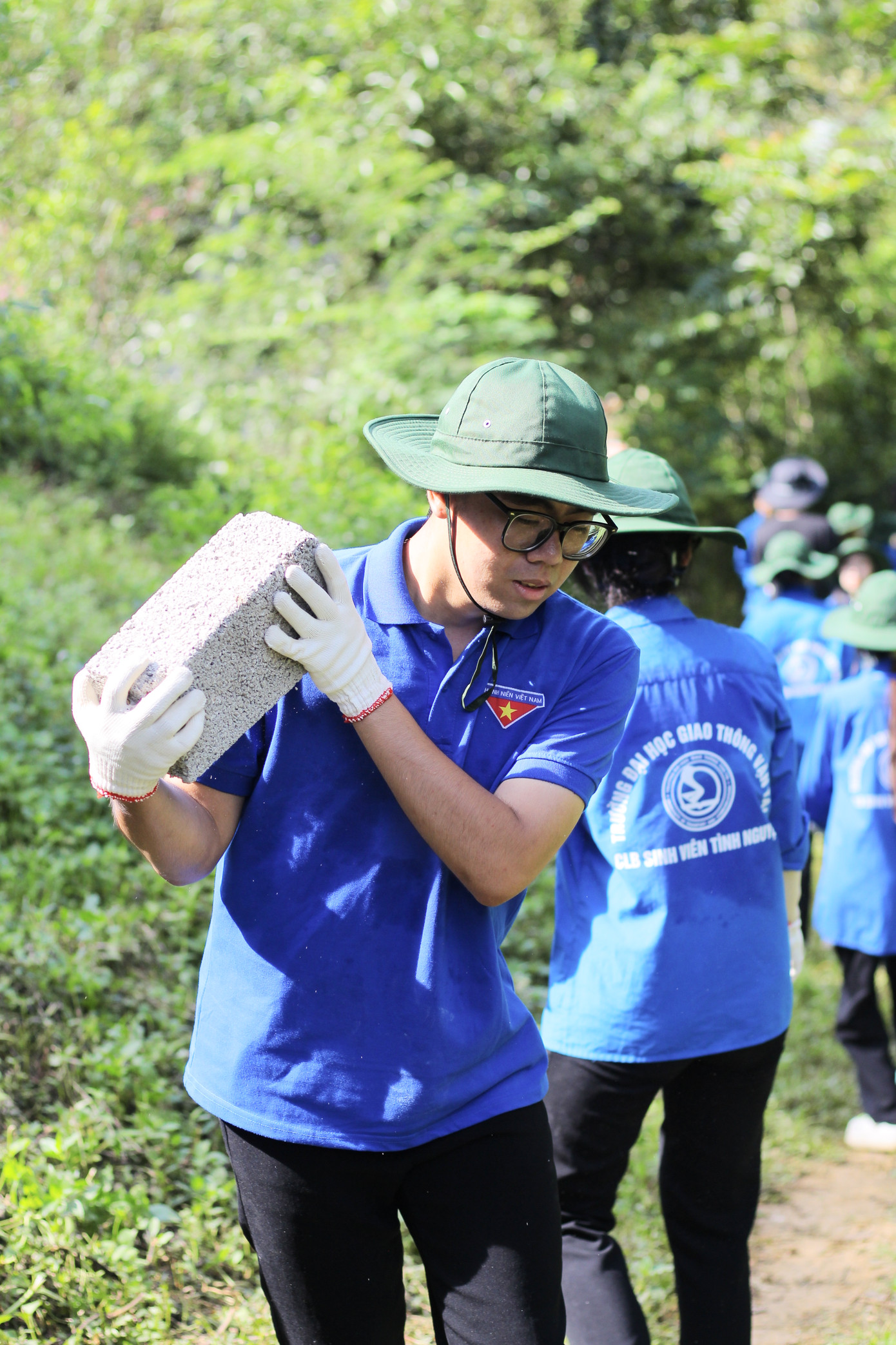Đoàn Việt Hưng tại chiến dịch Mùa hè Xanh.