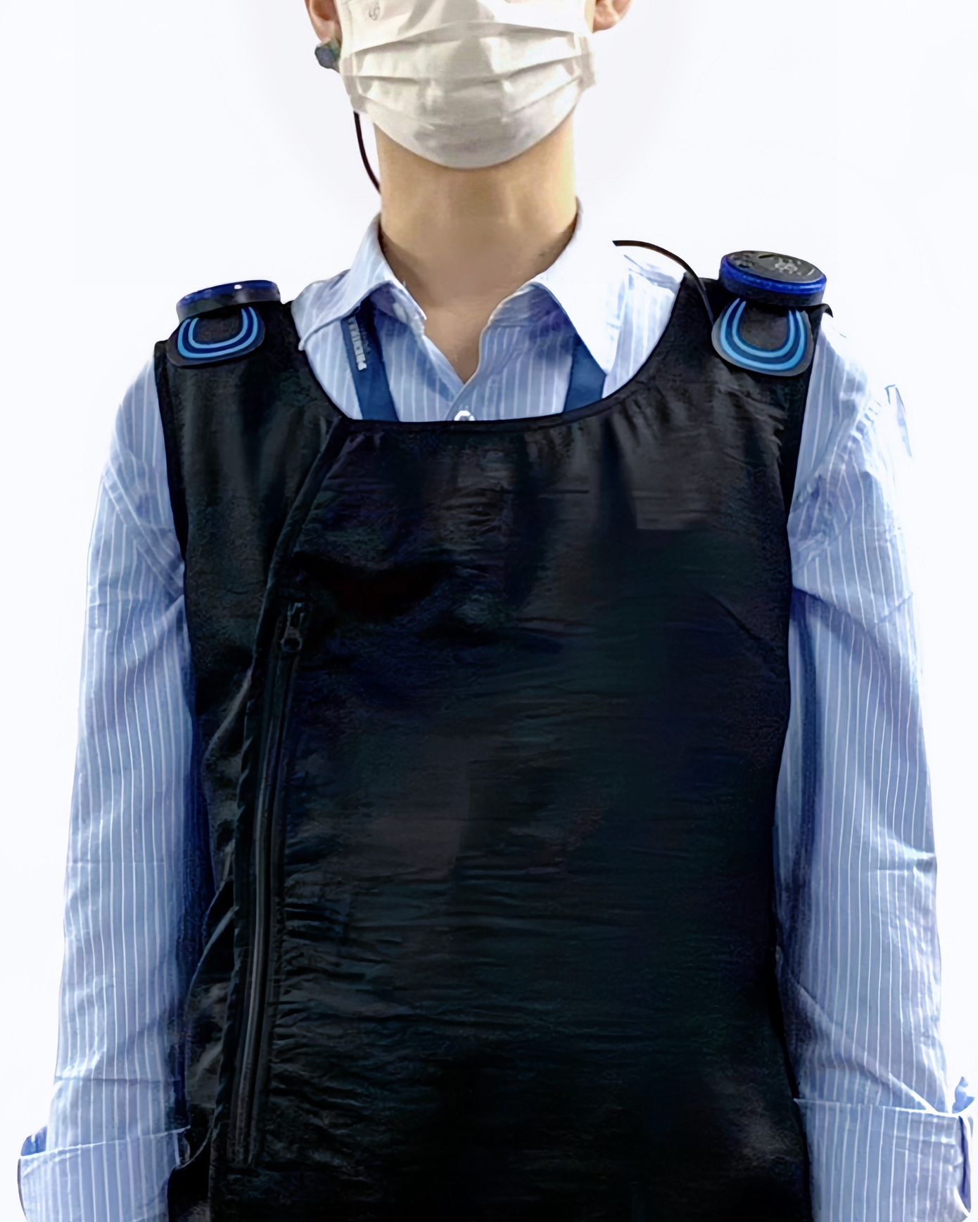 Áo thông minh Pulse Guard trên thực tế. Áo thông minh Pulse Guard trên thực tế.