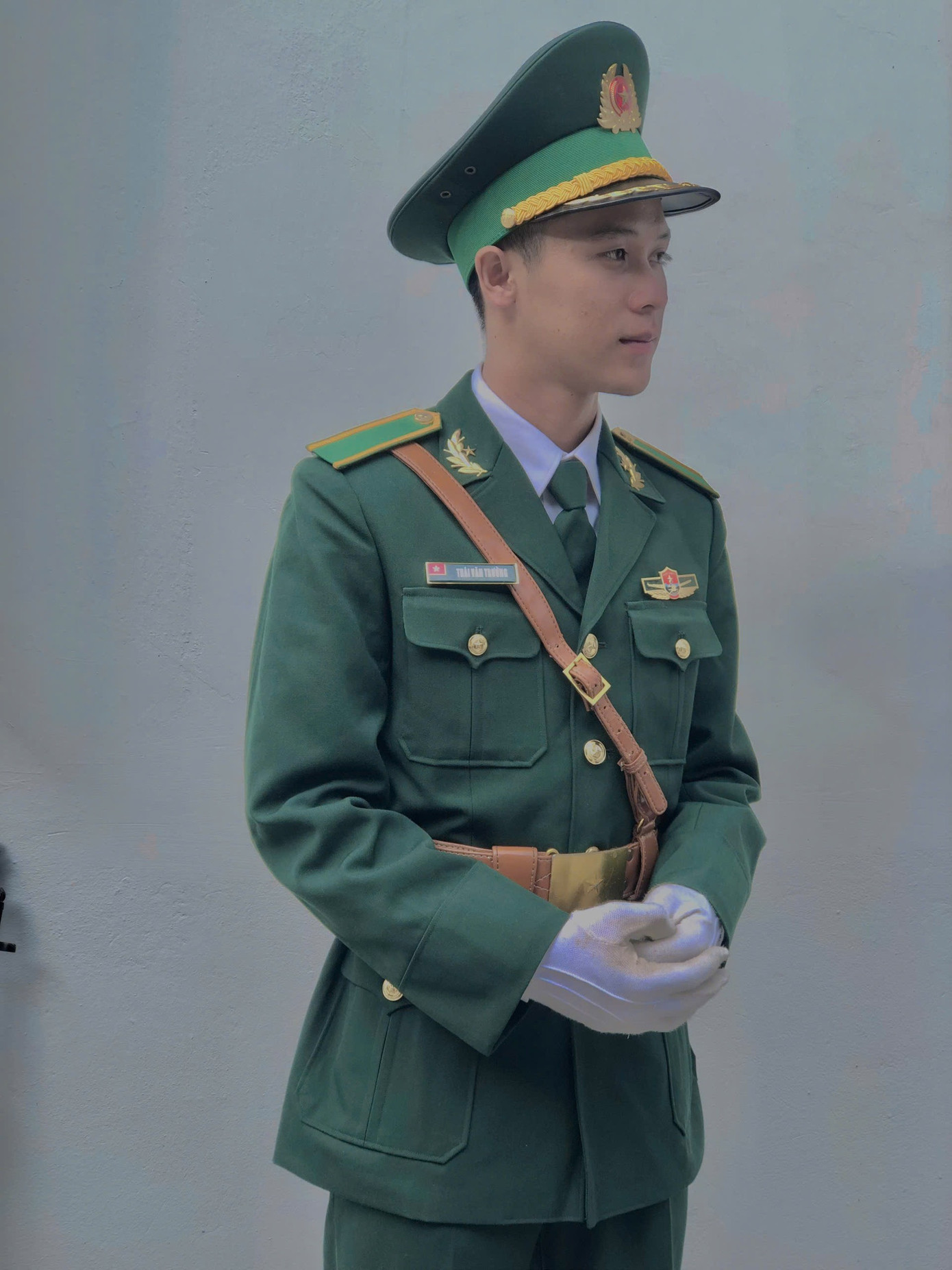 Thái Văn Trường (sinh năm 2003), học chuyên ngành Quản lý biên giới tại Học viện Biên phòng.