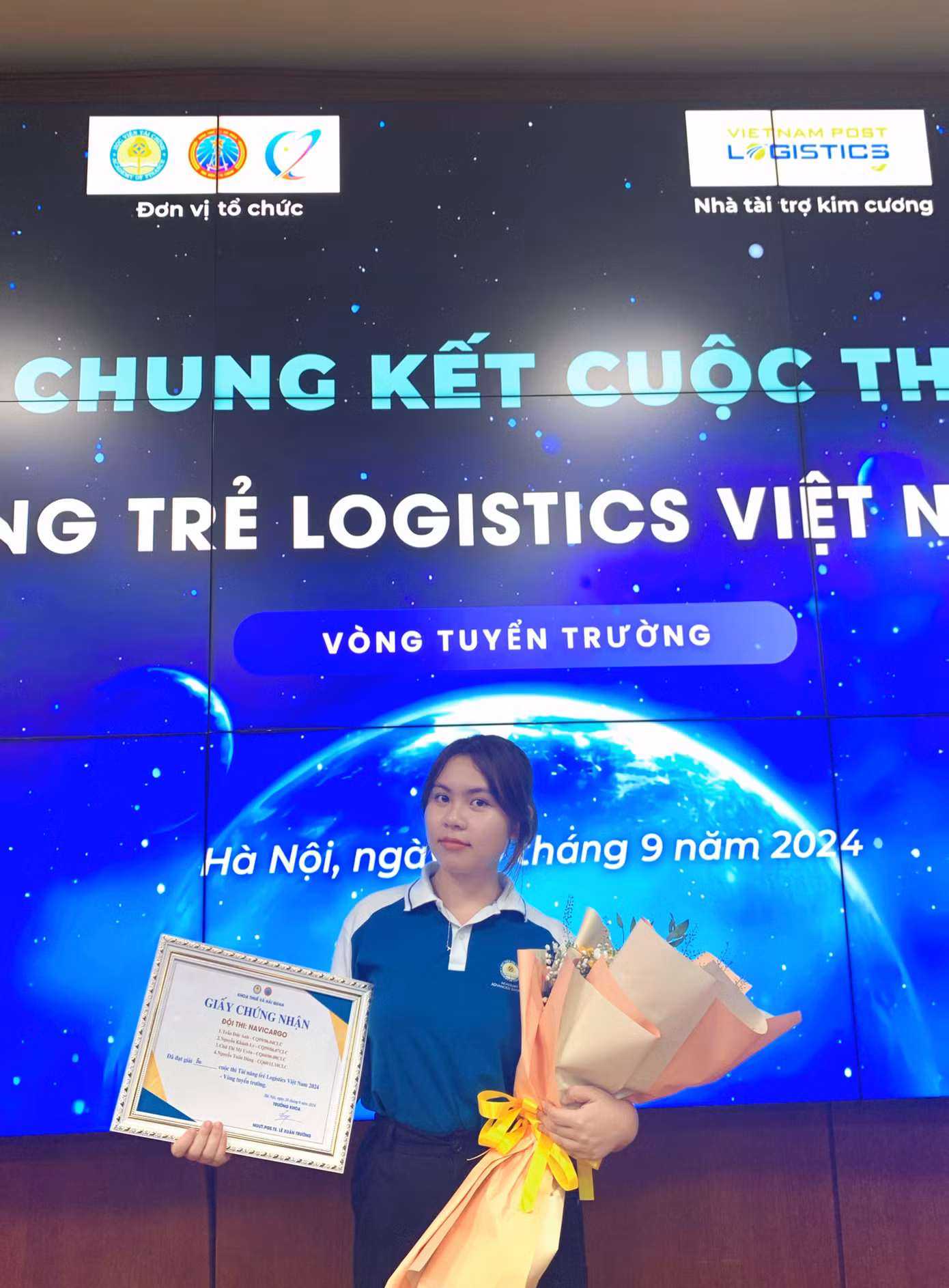 Giải Ba Cuộc thi Tài năng trẻ Logistics - Vòng tuyển trường.