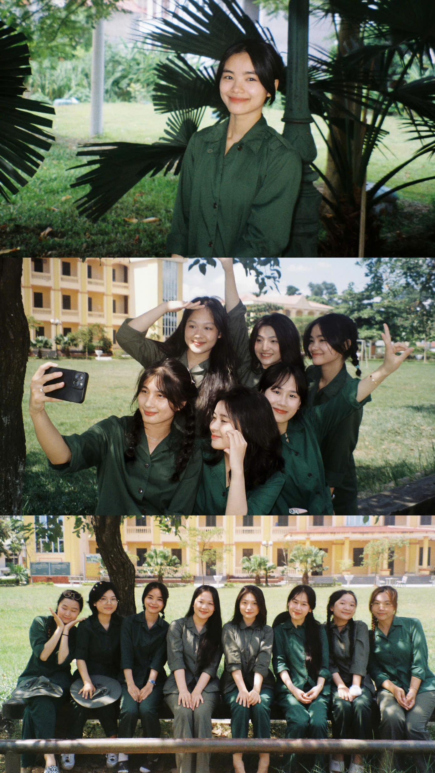 Thùy Dương trân trọng quãng thời gian trải nghiệm tại Trường Quân sự Quân khu 2 Vĩnh Phúc. Thùy Dương trân trọng quãng thời gian trải nghiệm tại Trường Quân sự Quân khu 2 Vĩnh Phúc.