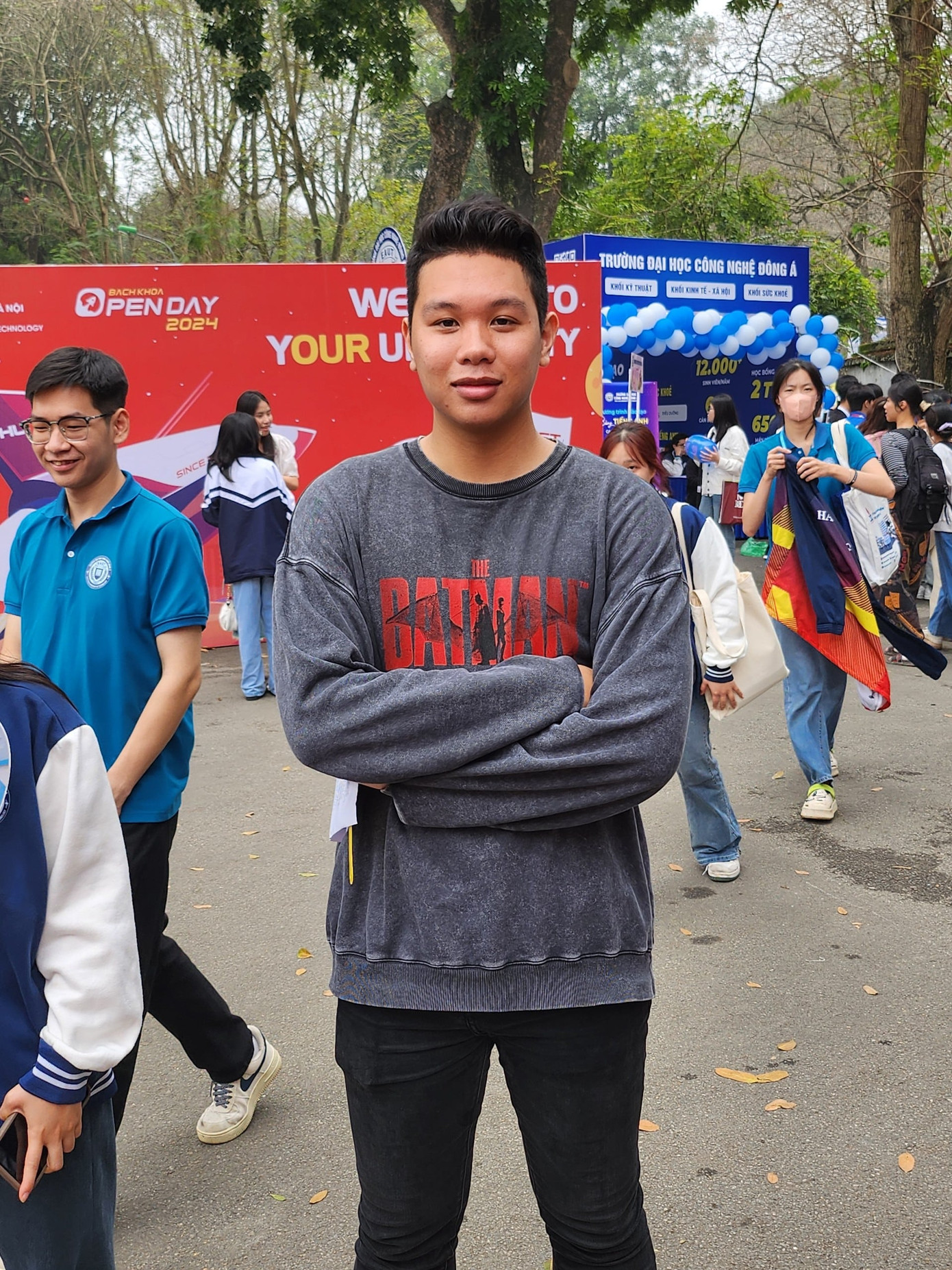 Hoàng Đăng Pháo mong muốn trúng tuyển Đại học Y Hà Nội. (Ảnh: Hiếu Nguyễn)