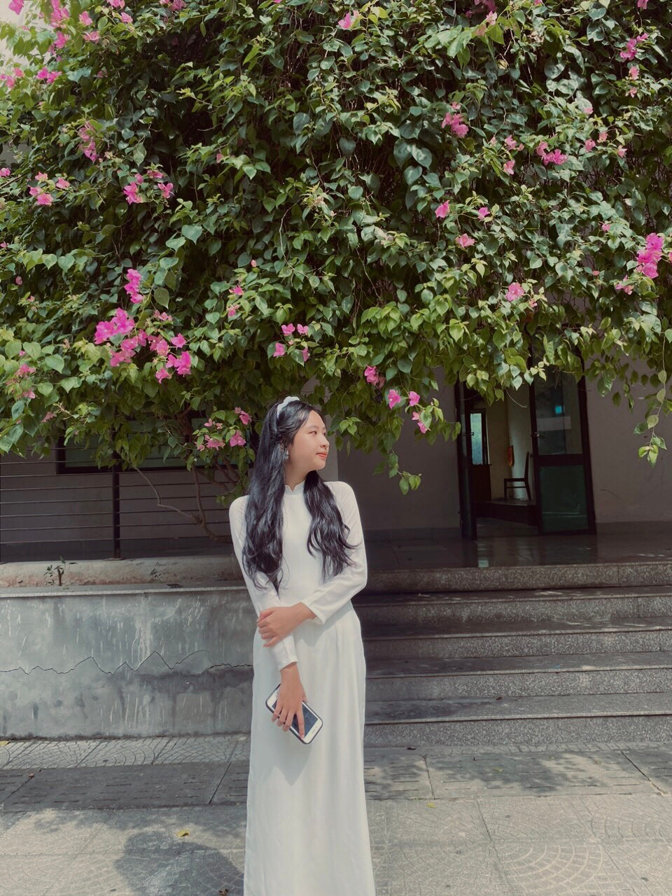 Minh Phương mong chờ và thích thú học văn từ khi còn nhỏ. Minh Phương mong chờ và thích thú học văn từ khi còn nhỏ.