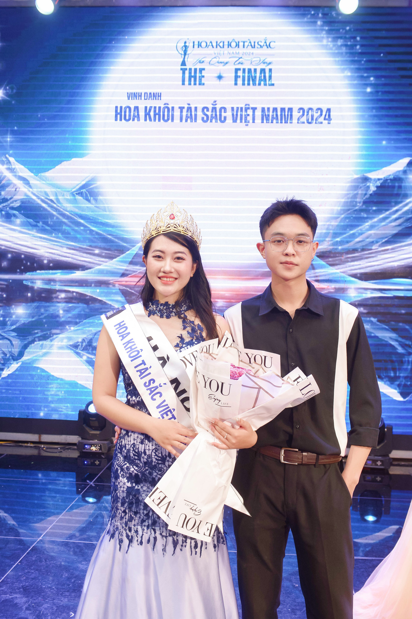 Minh Phương luôn có gia đình ủng hộ trên hành trình phát triển bản thân.