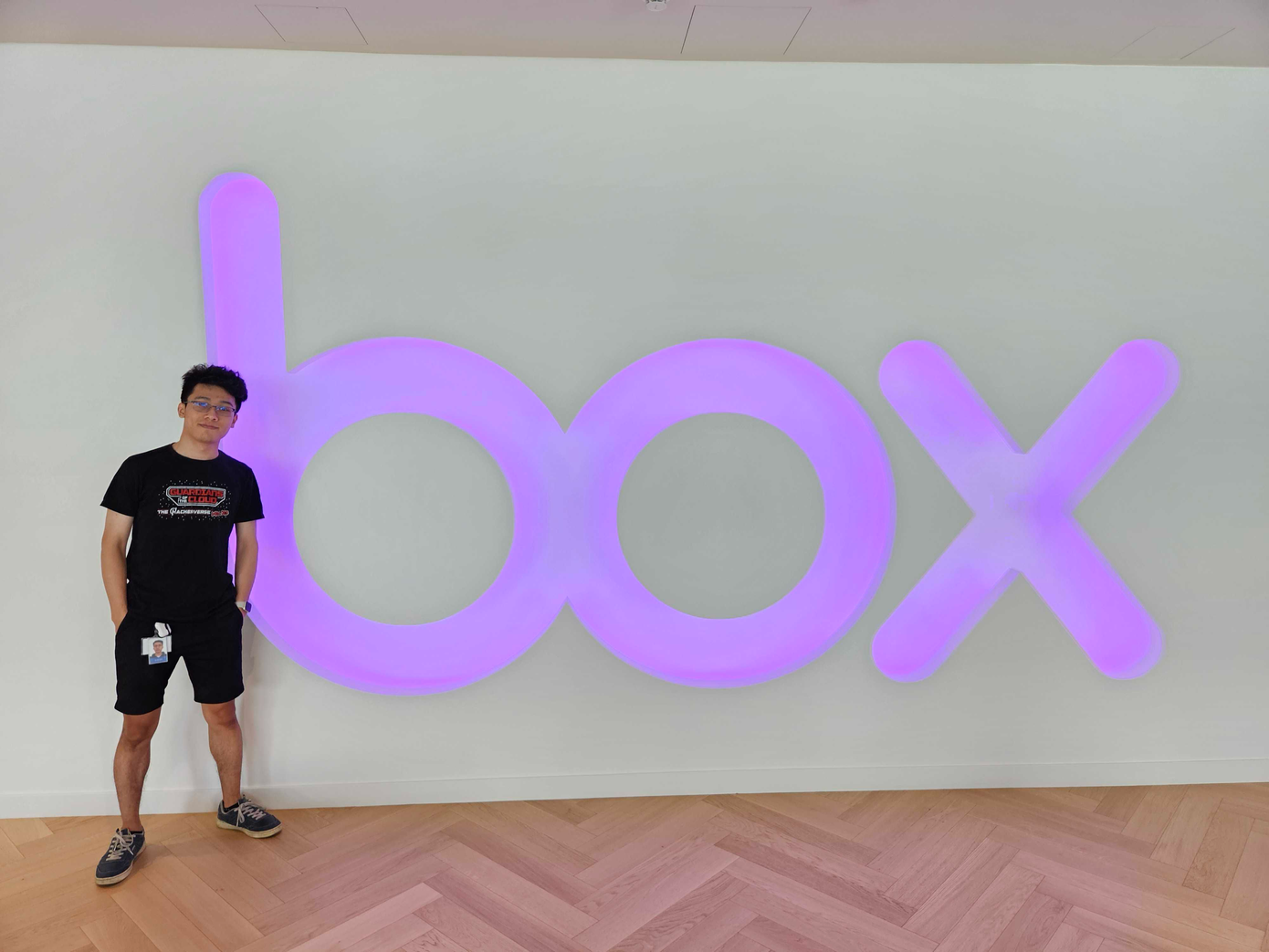 Công Minh đang làm việc tại công ty Box.