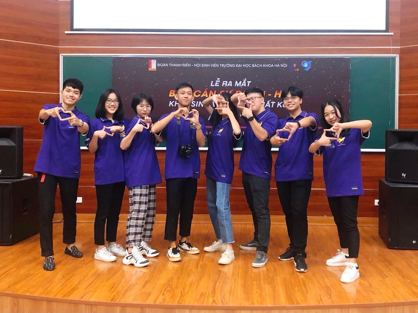 Lễ ra mắt Ban Cán sự Đoàn - Hội khối sinh viên năm nhất K65.