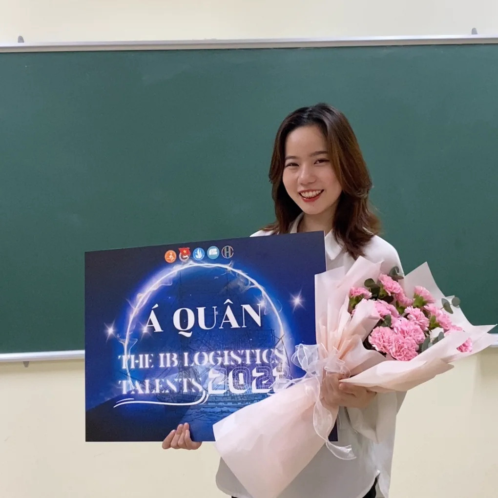 Phương Hiền xuất sắc đạt Á Quân cuộc thi THE IB LOGISTICS TALENS 2023. Phương Hiền xuất sắc đạt Á Quân cuộc thi THE IB LOGISTICS TALENS 2023.