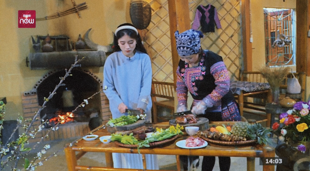 Quỳnh Anh tham gia chương trình trải nghiệm. Quỳnh Anh tham gia chương trình trải nghiệm.