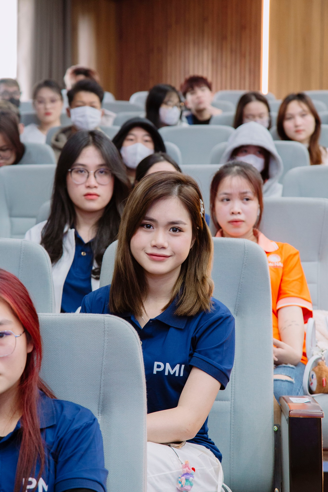 Thiện Mỹ là thành viên Ban Báo chí - CLB Truyền thông PMI của Đại học Đại Nam.