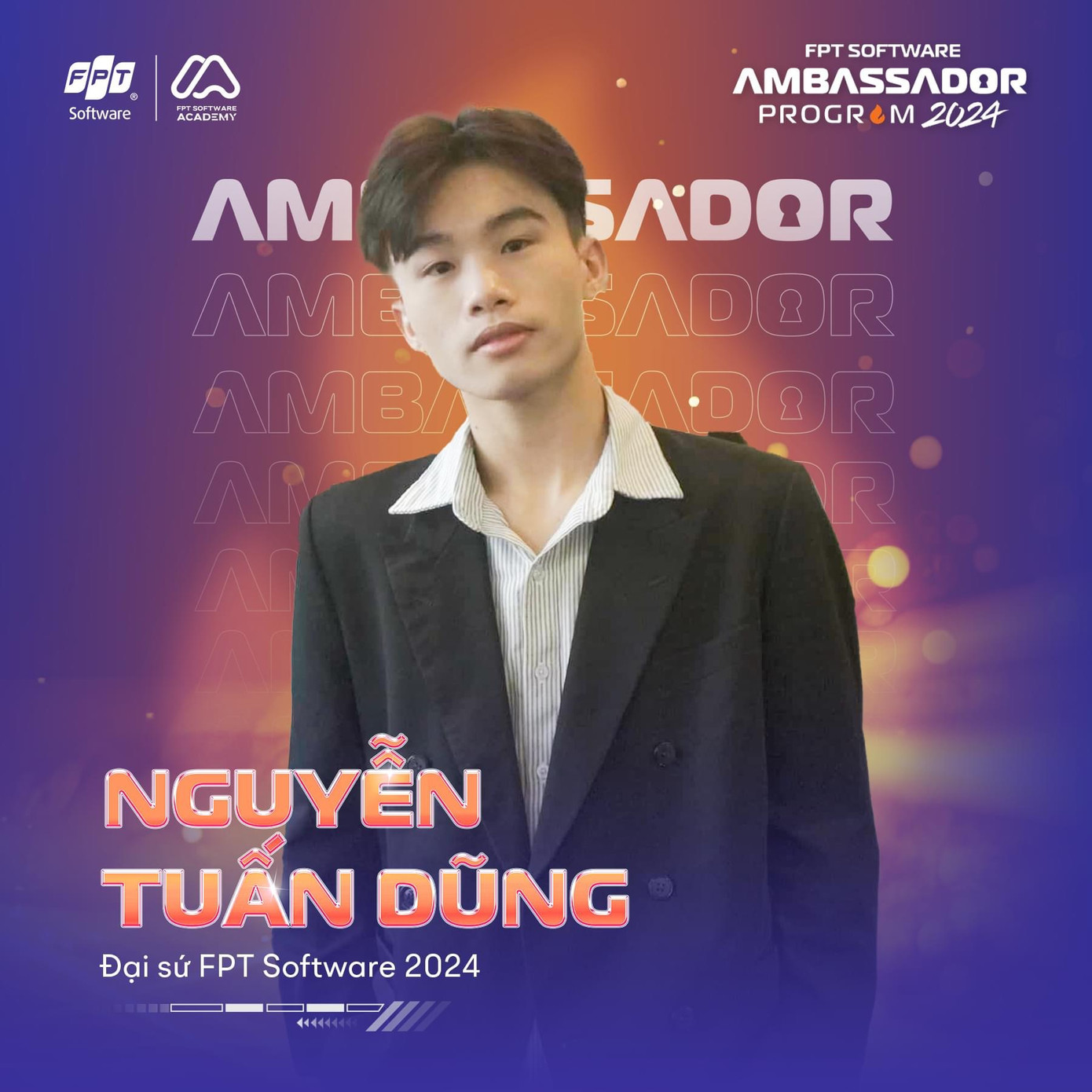 Đại sứ sinh viên của FPT Software tại Việt Nam. Đại sứ sinh viên của FPT Software tại Việt Nam.