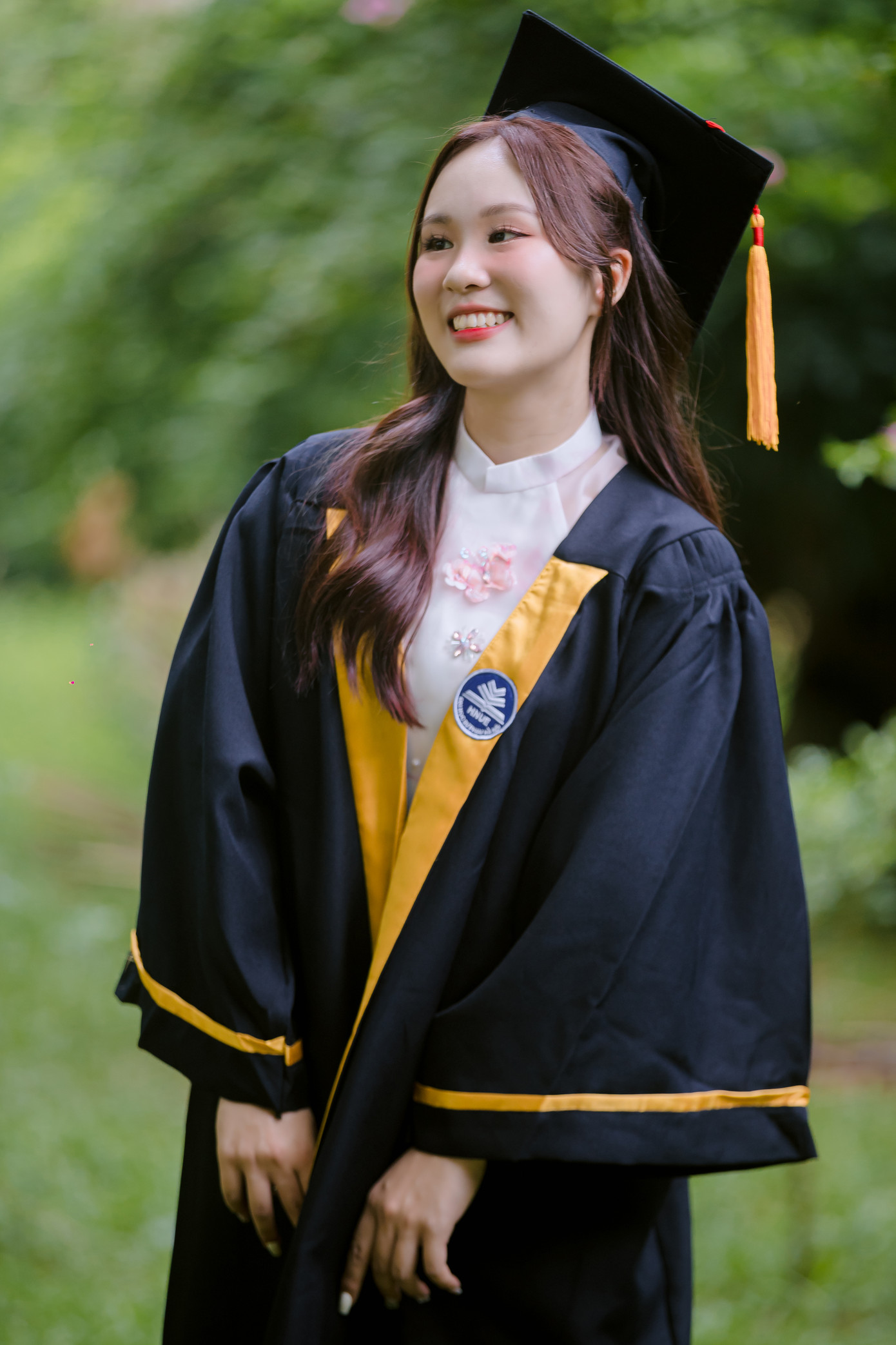 Tân cử nhân Tú Anh không ngừng hoàn thiện bản thân và hy vọng sẽ trở thành một nhà giáo có tâm, có tầm.