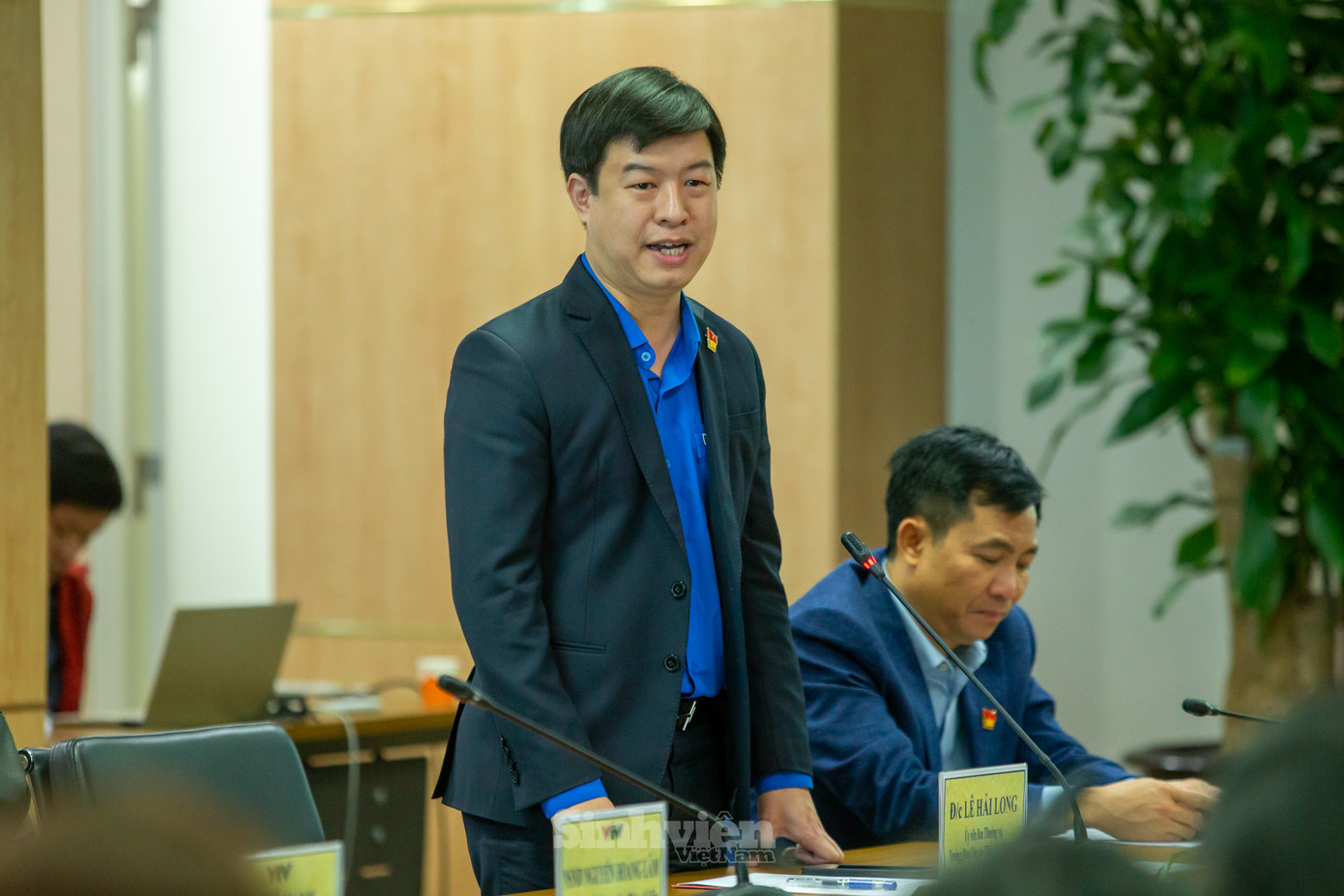 Anh Lê Hải Long, Ủy viên Ban Thường vụ, Trưởng Ban Công tác Thiếu nhi T.Ư Đoàn, Phó Chủ tịch thường trực Hội đồng Đội T.Ư chia sẻ về cuộc thi cuộc thi vẽ 'Em yêu chú bộ đội'.