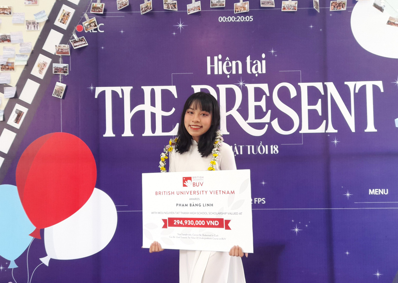 Bằng Linh đã chinh phục thành công học bổng MOU danh giá của Đại học BUV. Bằng Linh đã chinh phục thành công học bổng MOU danh giá của Đại học BUV.