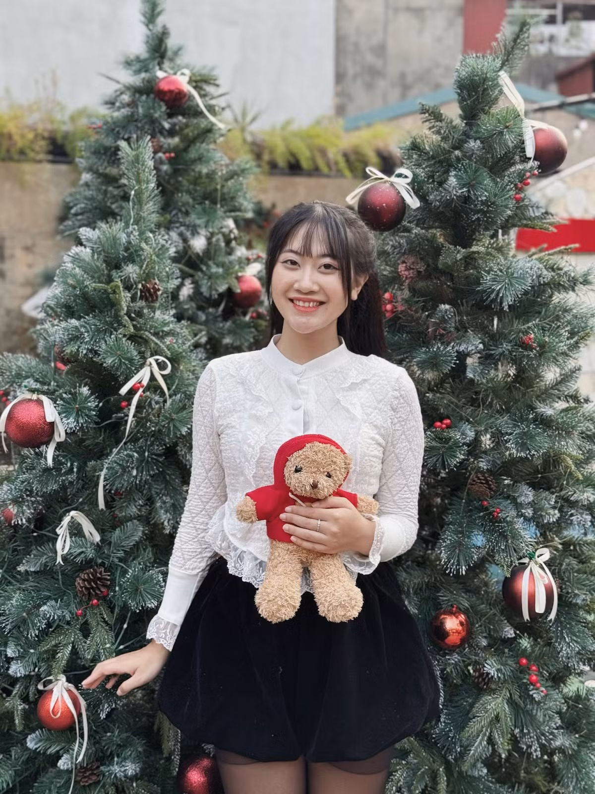 Minh Phương luôn giữ nụ cười trên môi là động lực cố gắng.
