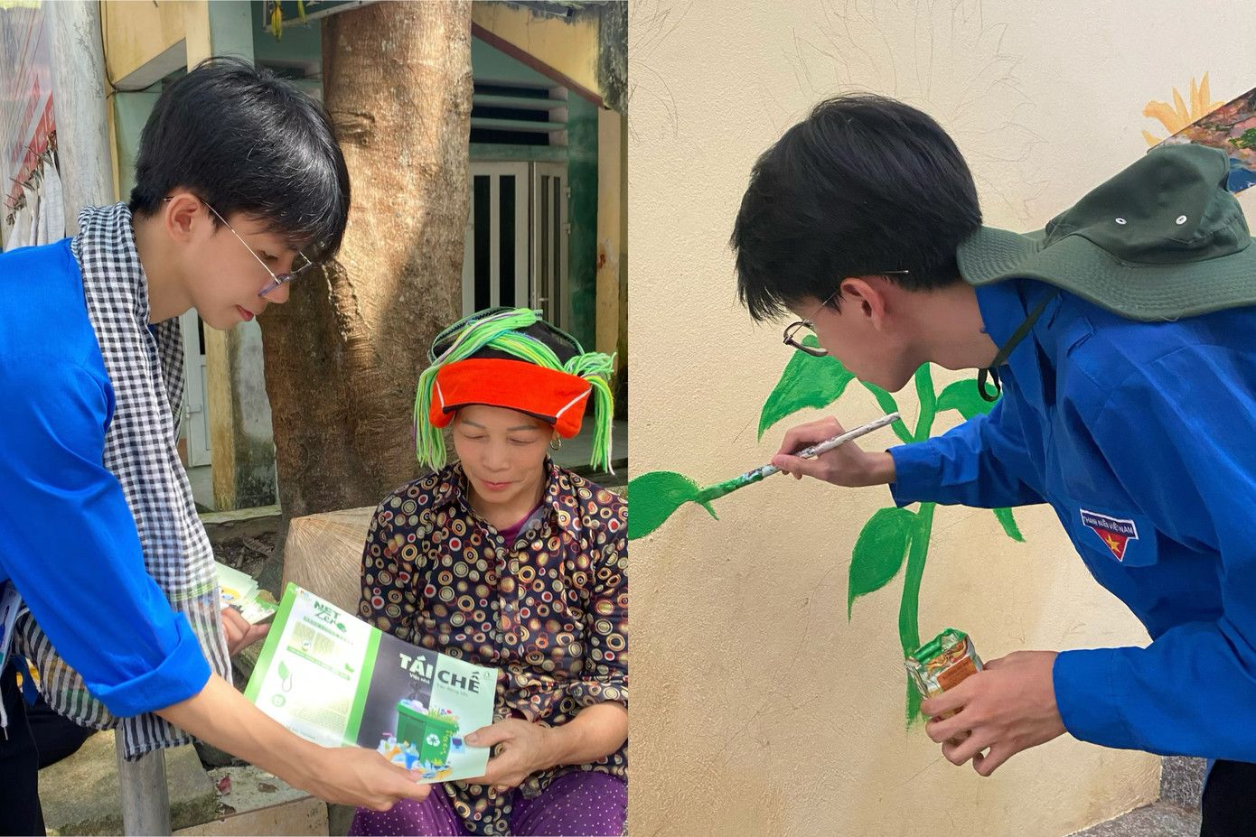 Phúc tích cực tham gia các chiến dịch tình nguyện. Phúc tích cực tham gia các chiến dịch tình nguyện.