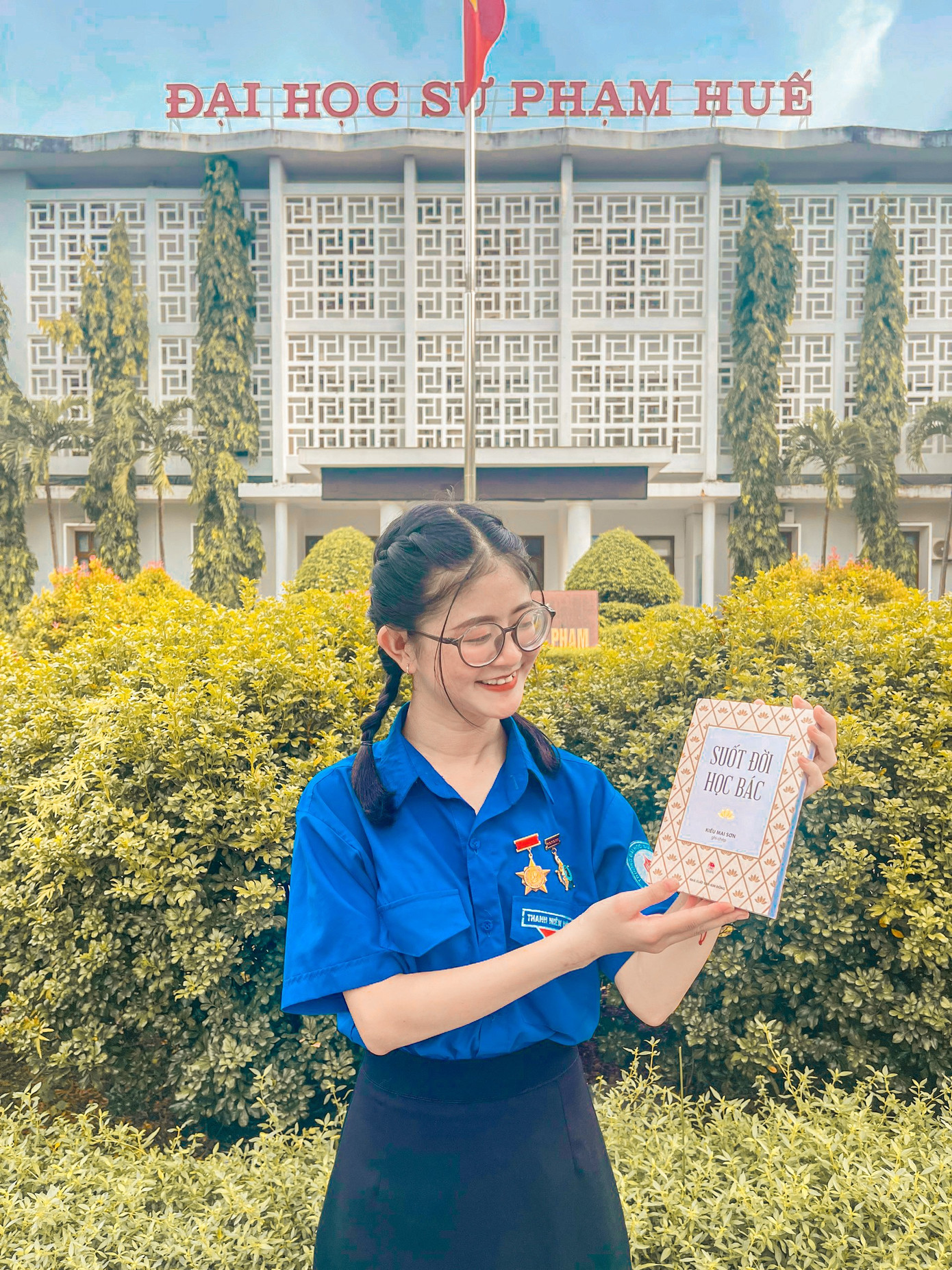 Nguyễn Cửu Thảo Nguyên - Thành viên Hội đồng trường, trường Đại học Sư phạm, Đại học Huế; Ủy viên Ban Chấp hành Đoàn TNCS Hồ Chí Minh Đại học Huế.