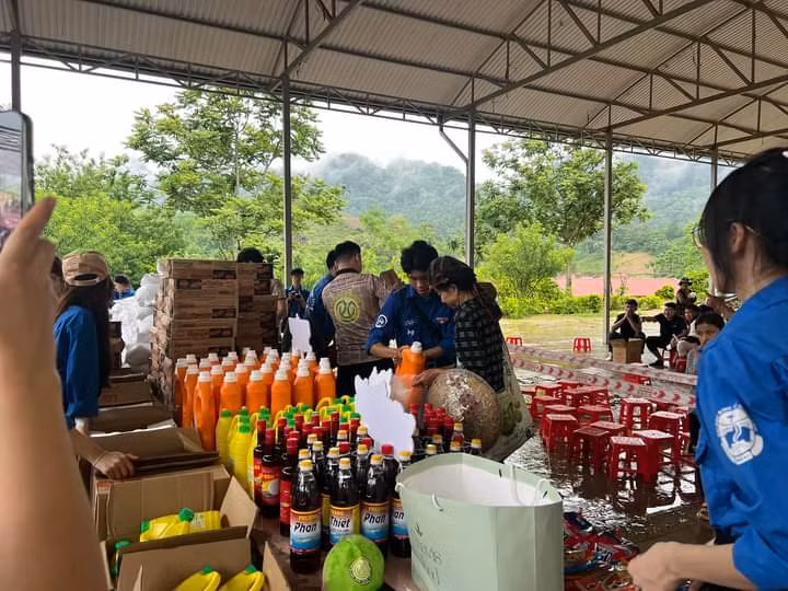 Đội đã tổ chức thành công Phiên chợ 0 đồng.