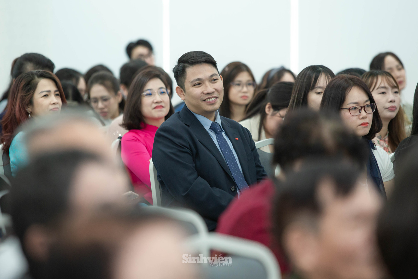 Các nguyên lãnh đạo, cán bộ, cựu sinh viên Học viện tham dự buổi lễ.