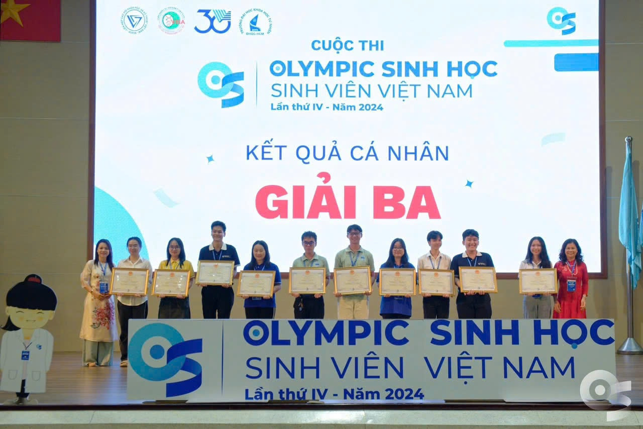 Các đội đạt giải Ba tại cuộc thi.