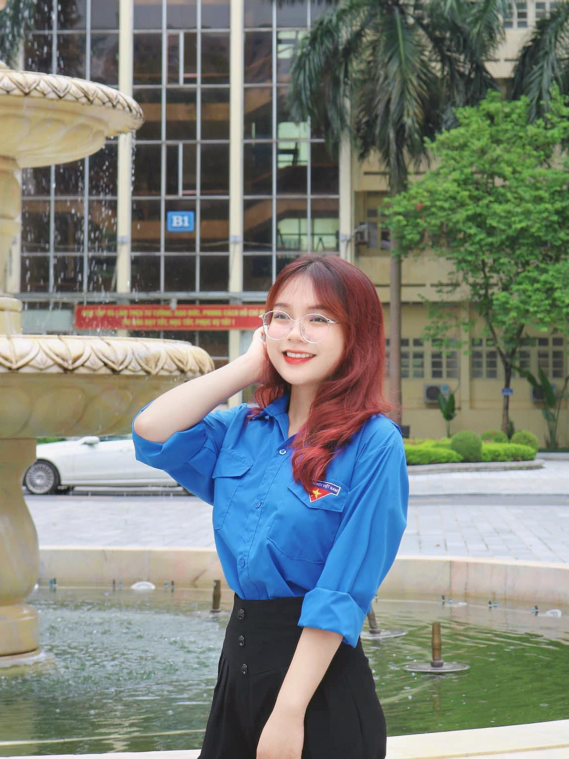 Lê Yến Chi (sinh năm 2004) sinh viên năm ba chuyên ngành Ảnh Báo chí Học viện Báo chí và Tuyên truyền.