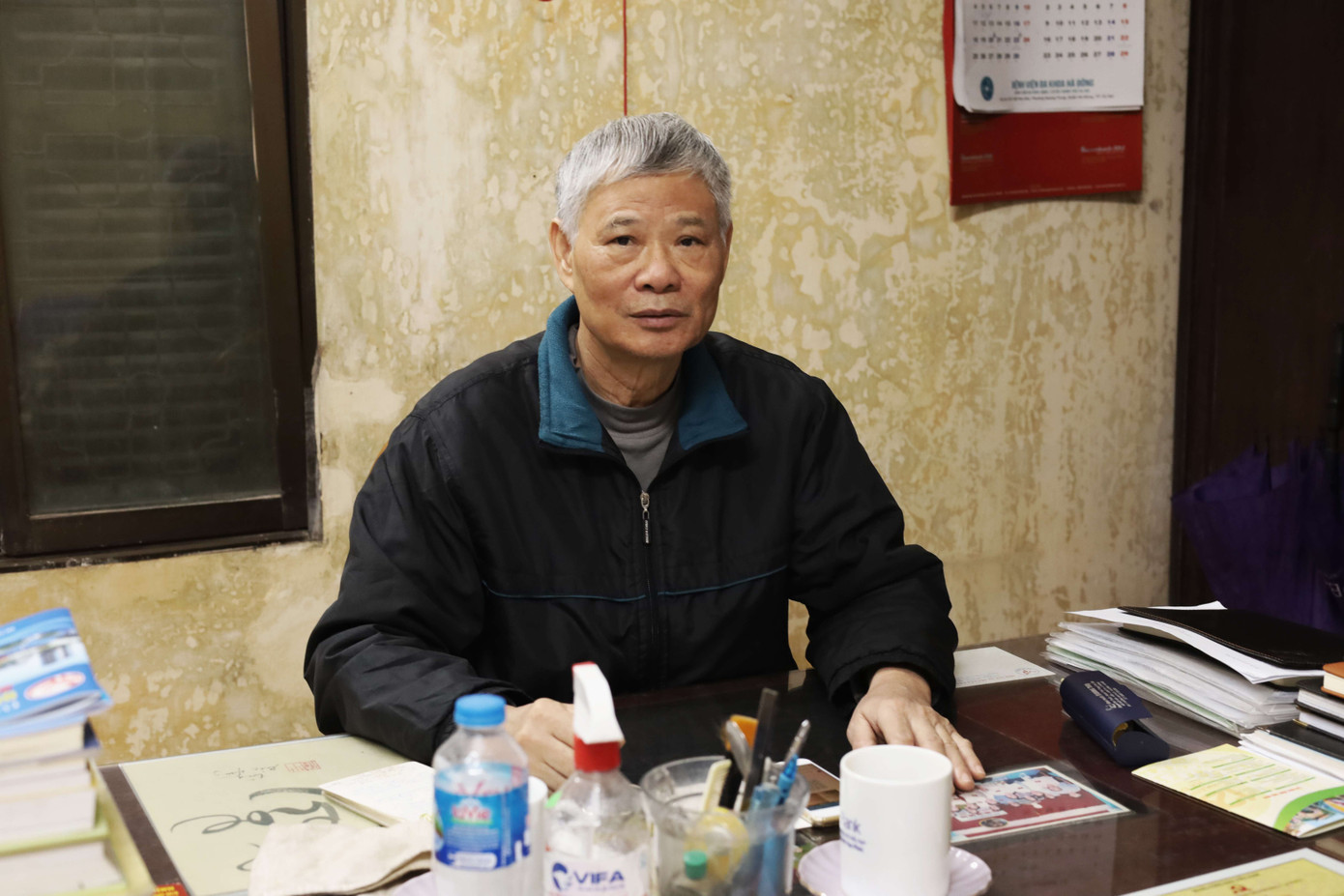 Ông Nguyễn Văn Hùng - Chủ tịch Hiệp hội làng nghề Vạn Phúc - Giám đốc HTX Vạn Phúc.