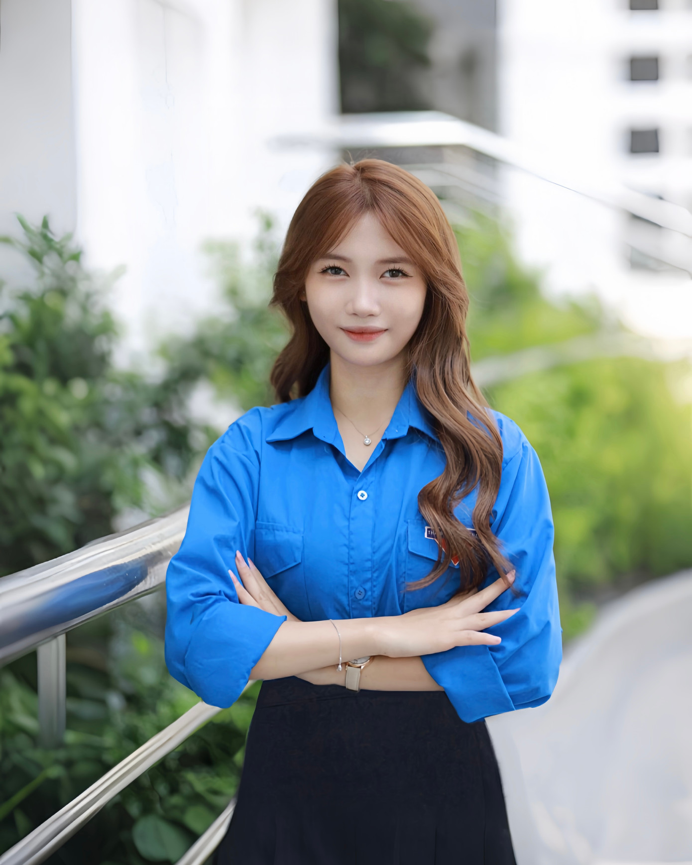 Bùi Bình luôn cảm thấy tự hào khi khoác lên mình chiếc áo thanh niên tình nguyện. Bùi Bình luôn cảm thấy tự hào khi khoác lên mình chiếc áo thanh niên tình nguyện.