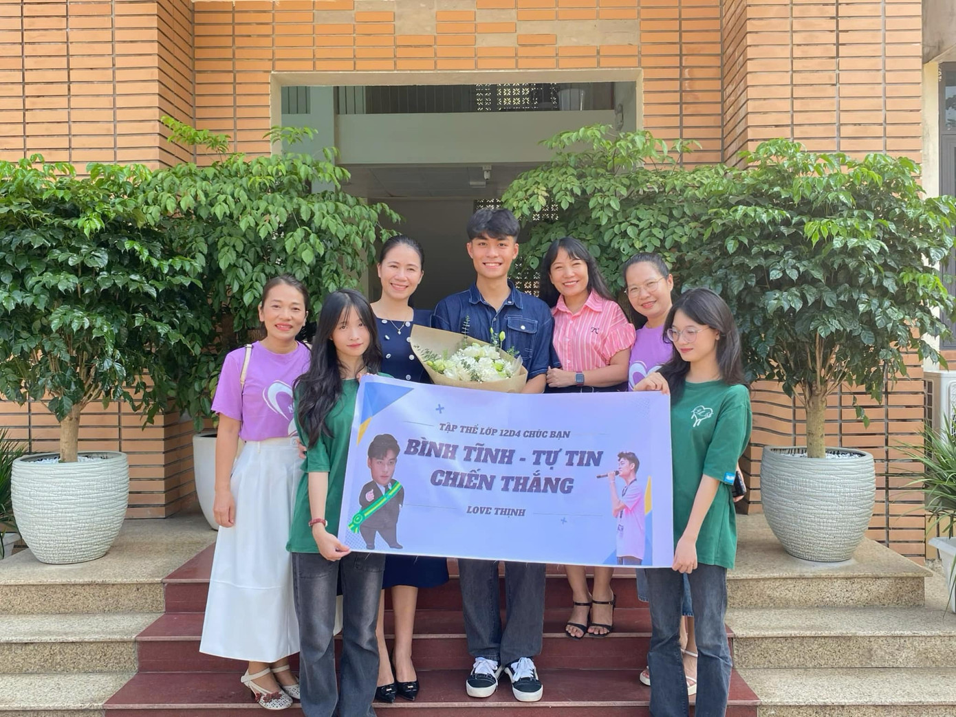 Vũ Đức Thịnh đặc biệt có niềm đam mê với âm nhạc và luôn nhận được sự ủng hộ của thầy cô, bạn bè.