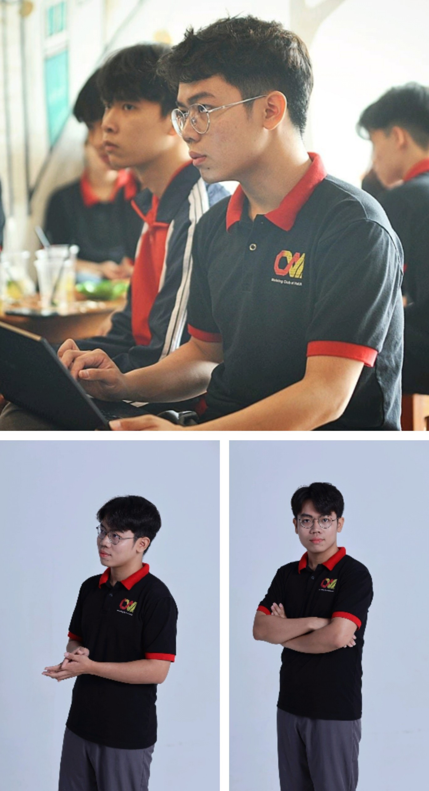 Thuận là thành viên ban đối ngoại câu lạc bộ Marketing Of HaUI - MC8.