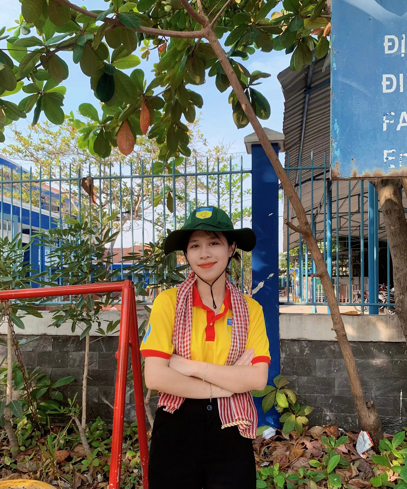 Nữ sinh tích cực tham gia các hoạt động, phong trào tình nguyện.