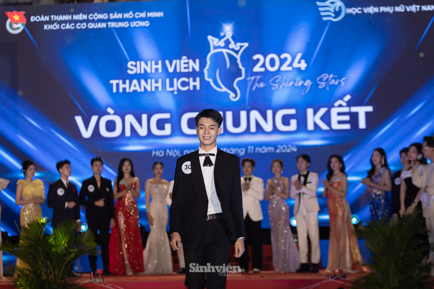 Khoảnh khắc Trâm Anh và Quốc Dũng tiến thẳng vào top 6.