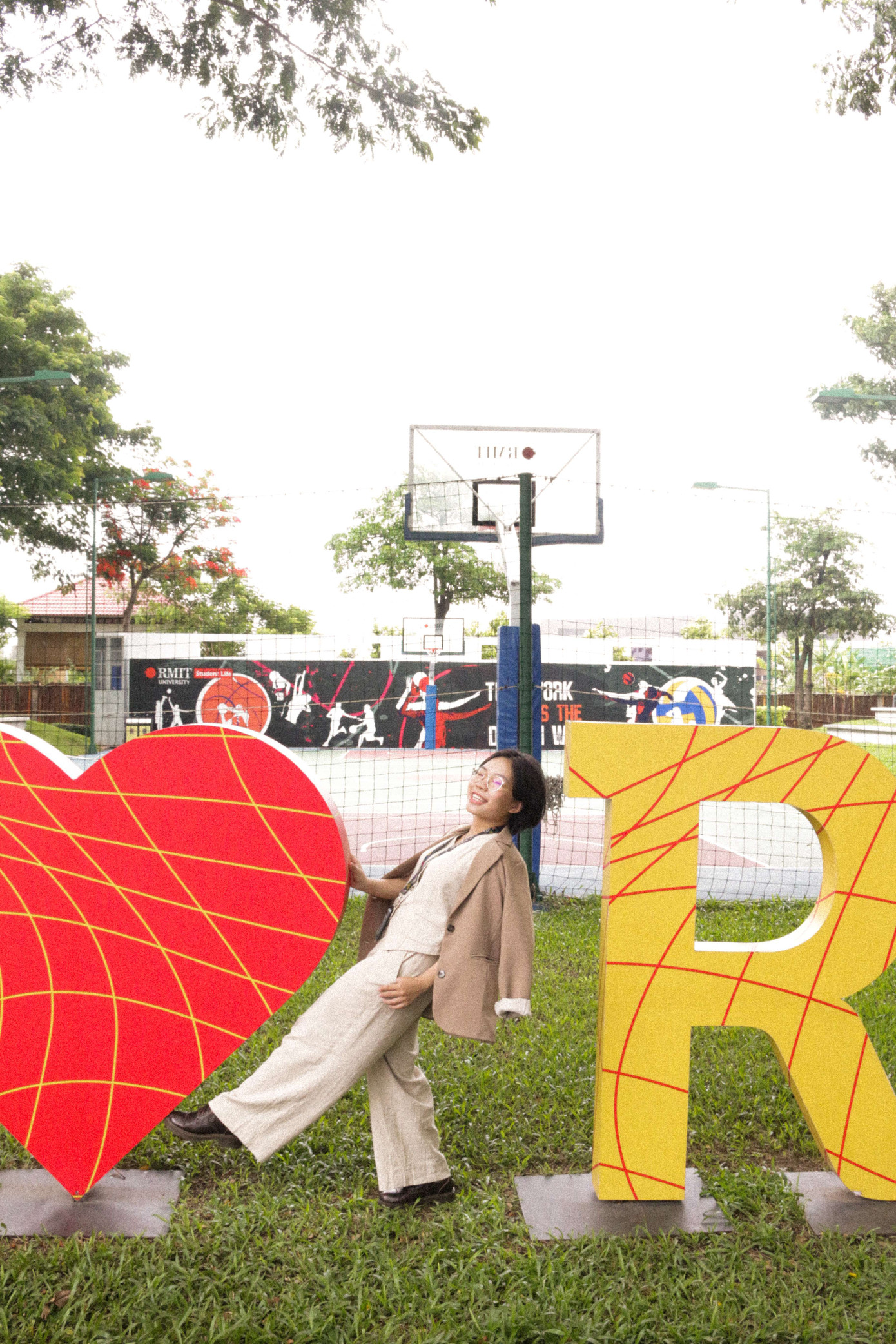 Khánh Ngọc tại RMIT cơ sở Nam Sài Gòn.