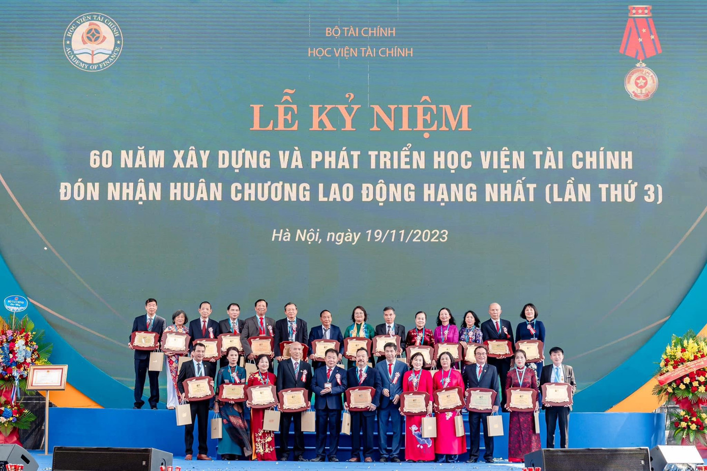 Lễ kỷ niệm 60 năm ngày thành lập Học viện Tài chính. Lễ kỷ niệm 60 năm ngày thành lập Học viện Tài chính.