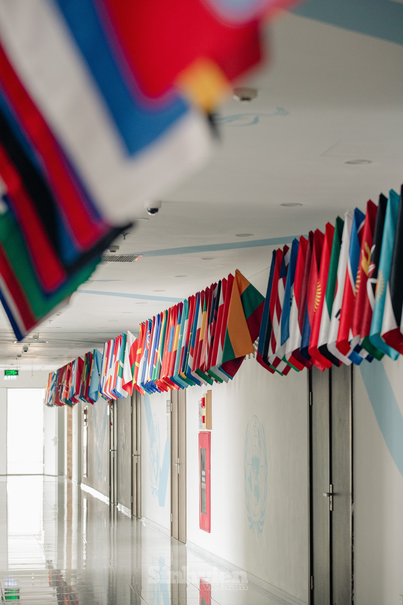 Góc check-in đậm chất "Ngoại giao".