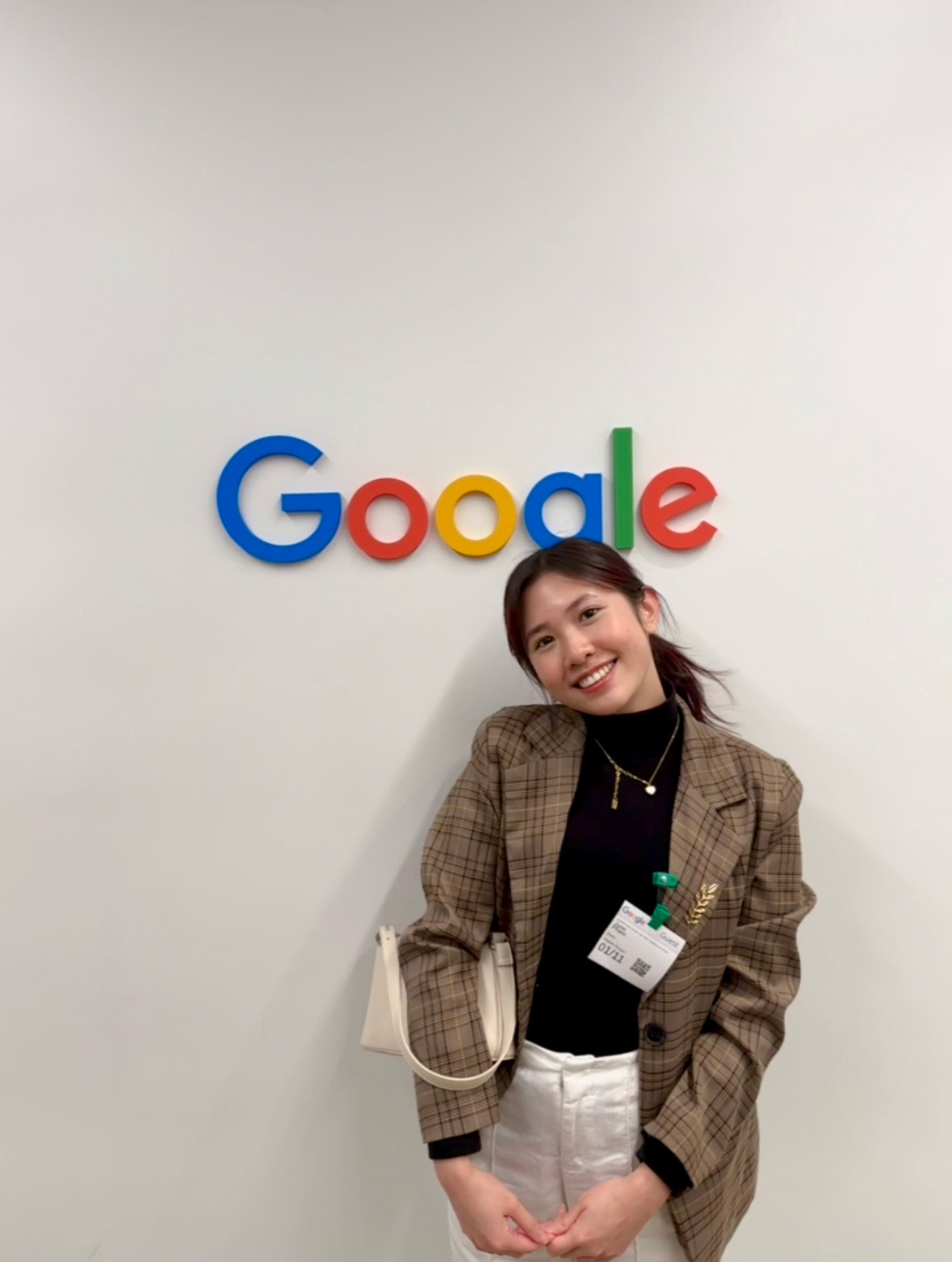 Ngân Giang trong chuyến đi dành cho sinh viên ngành Truyền thông & Marketing của Đại học Richmond tới New York.