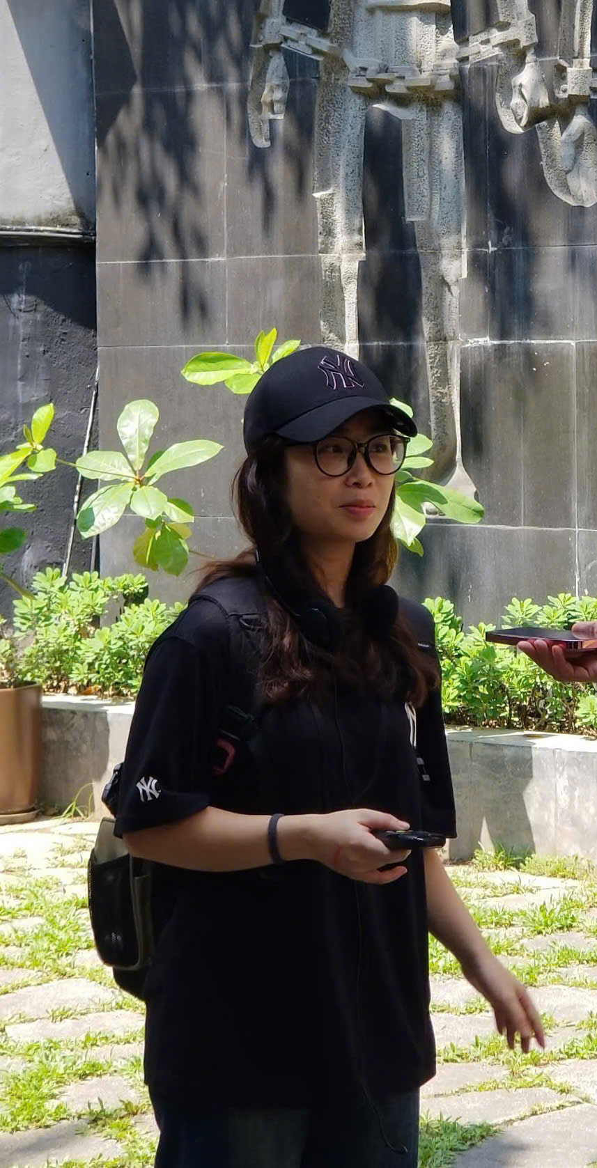 Bạn Nguyễn Thu Huyền, sinh viên trường Đại học Lao động - Xã hội.