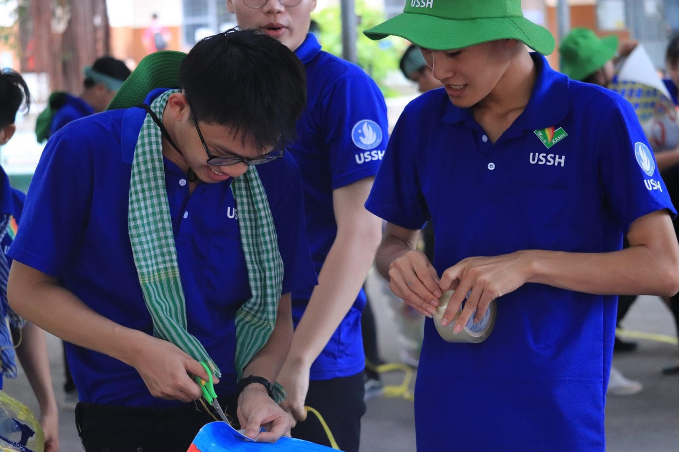 Tích cực tham gia các hoạt động, phong trào Đoàn-Hội.