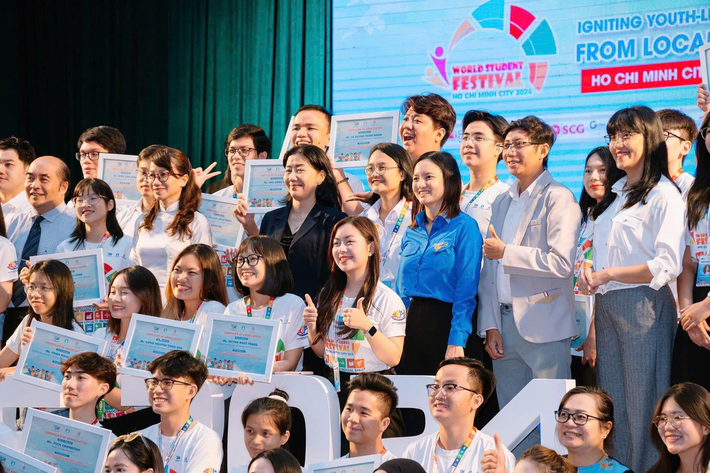 Minh Nhựt là 01 trong 90 đại biểu chính thức tham dự Diễn đàn khoa học sinh viên quốc tế lần thứ 8 - Thành phố Hồ Chí Minh 2024 và Liên hoan Sinh viên Thế giới 2024.