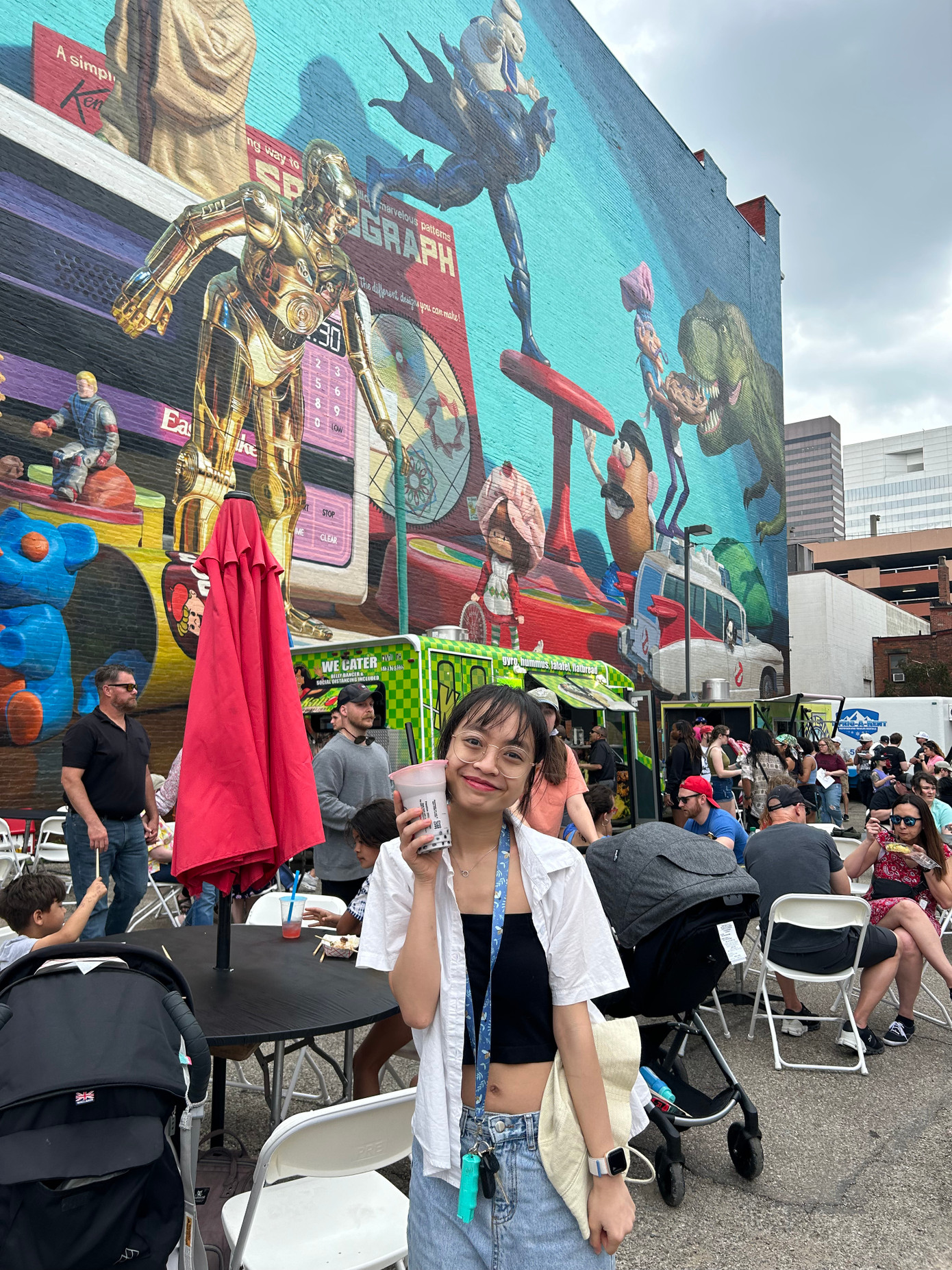 Nga tham dự Lễ hội ẩm thực châu Á.