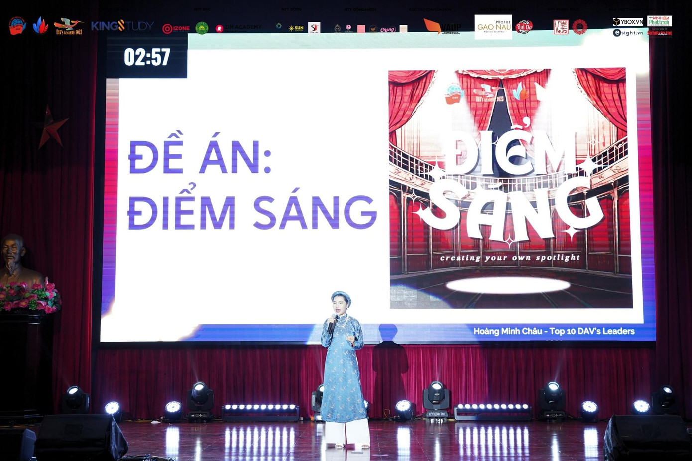 Đề án “Điểm sáng” của nữ sinh truyền lửa đam mê cho sinh viên về bộ môn Kịch nói truyền thống của Việt Nam.