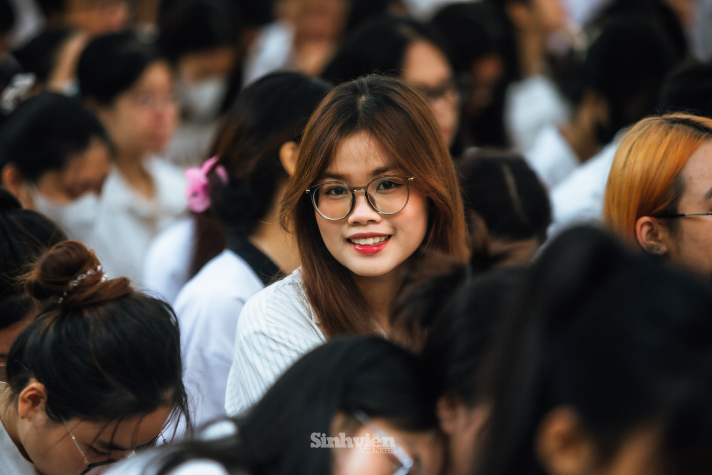 Tân sinh viên Học viện Phụ nữ Việt Nam rạng rỡ ngày khai giảng. Tân sinh viên Học viện Phụ nữ Việt Nam rạng rỡ ngày khai giảng.