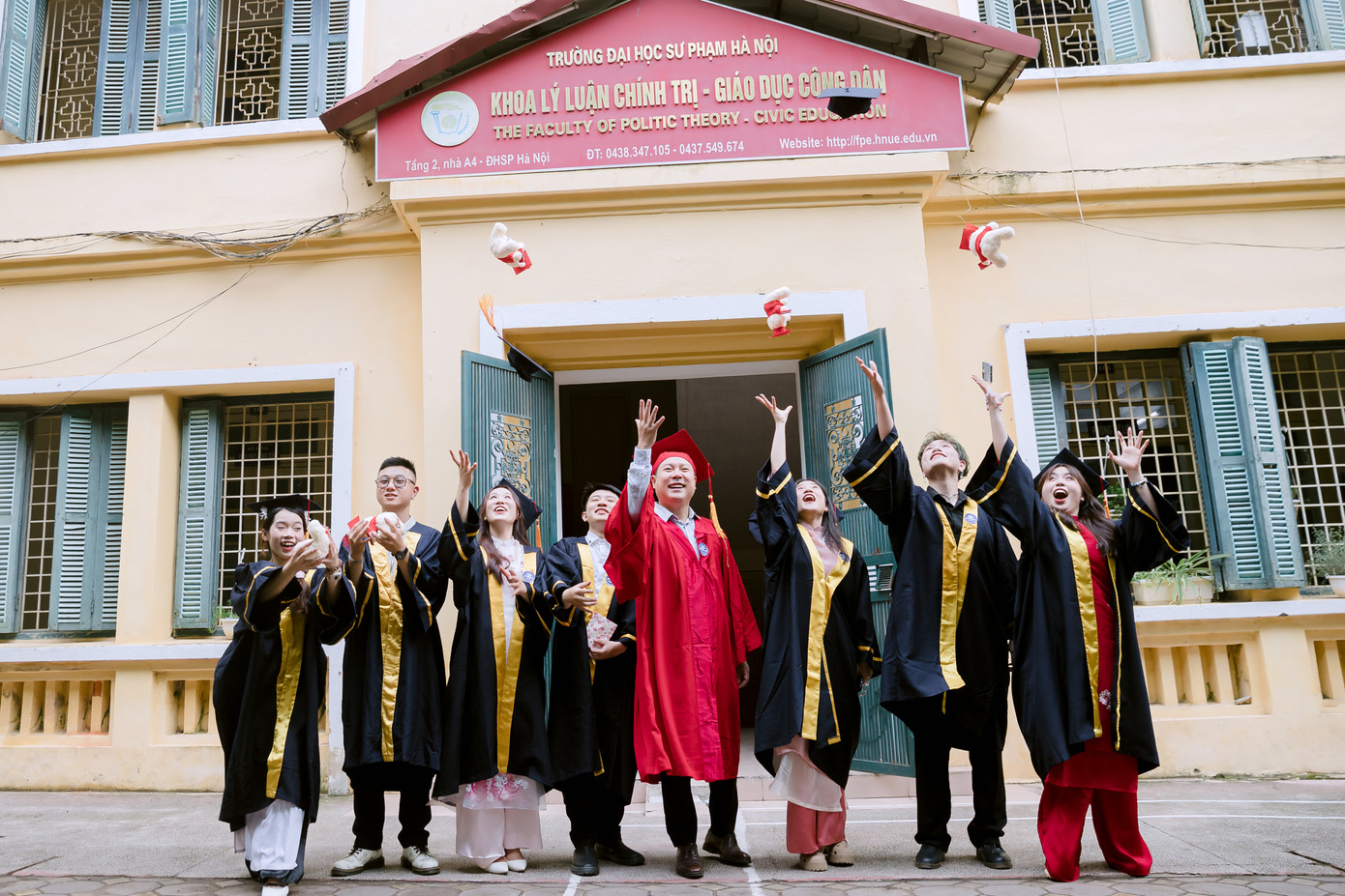 Với Tú Anh, quãng thời gian đại học luôn tươi đẹp khi được đồng hành cùng thầy cô giáo và các bạn sinh viên.