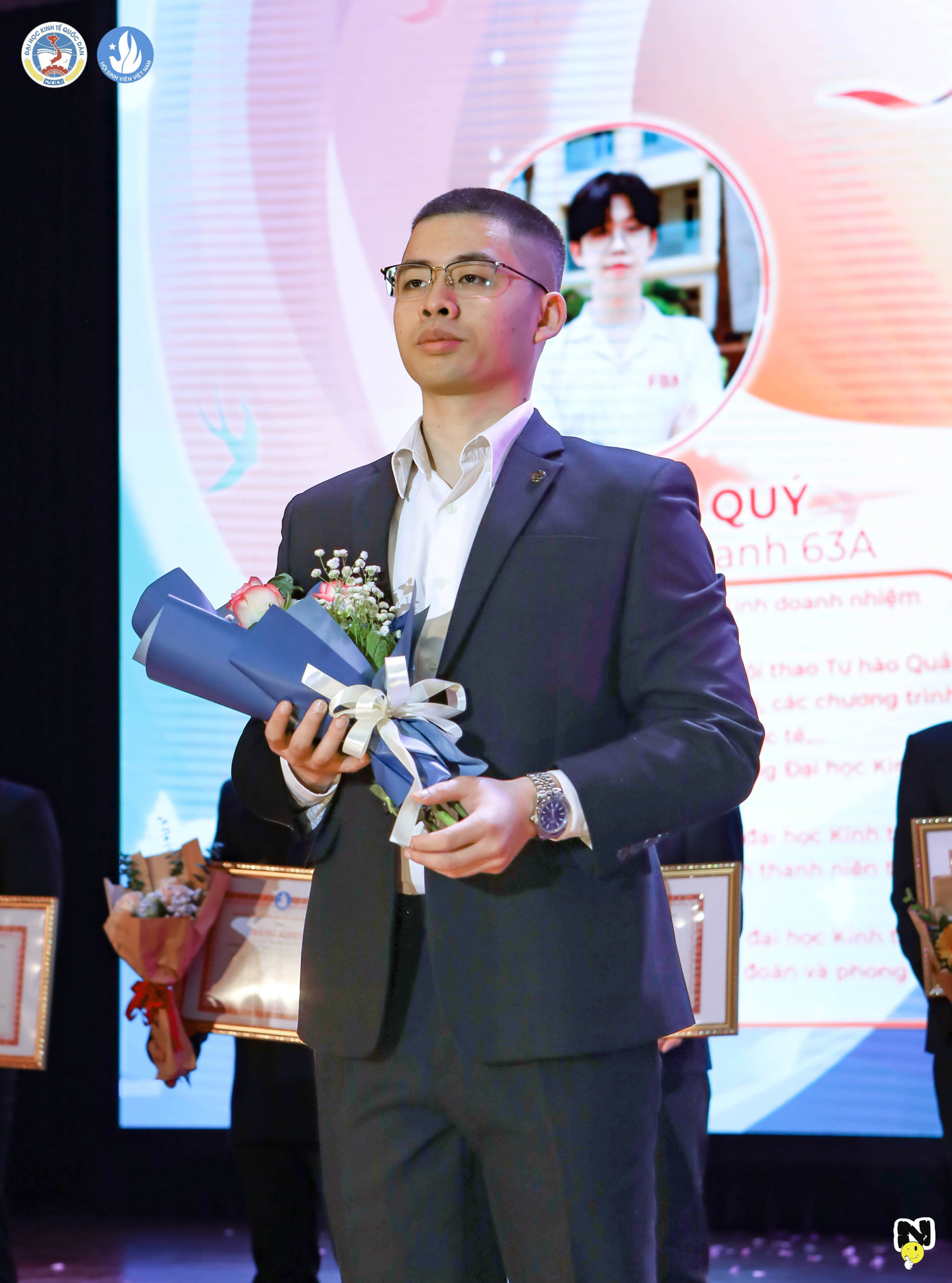 Trần Quốc Hải là sinh viên năm 3 ngành Kiểm toán Chất lượng cao, Đại học Kinh tế Quốc dân.