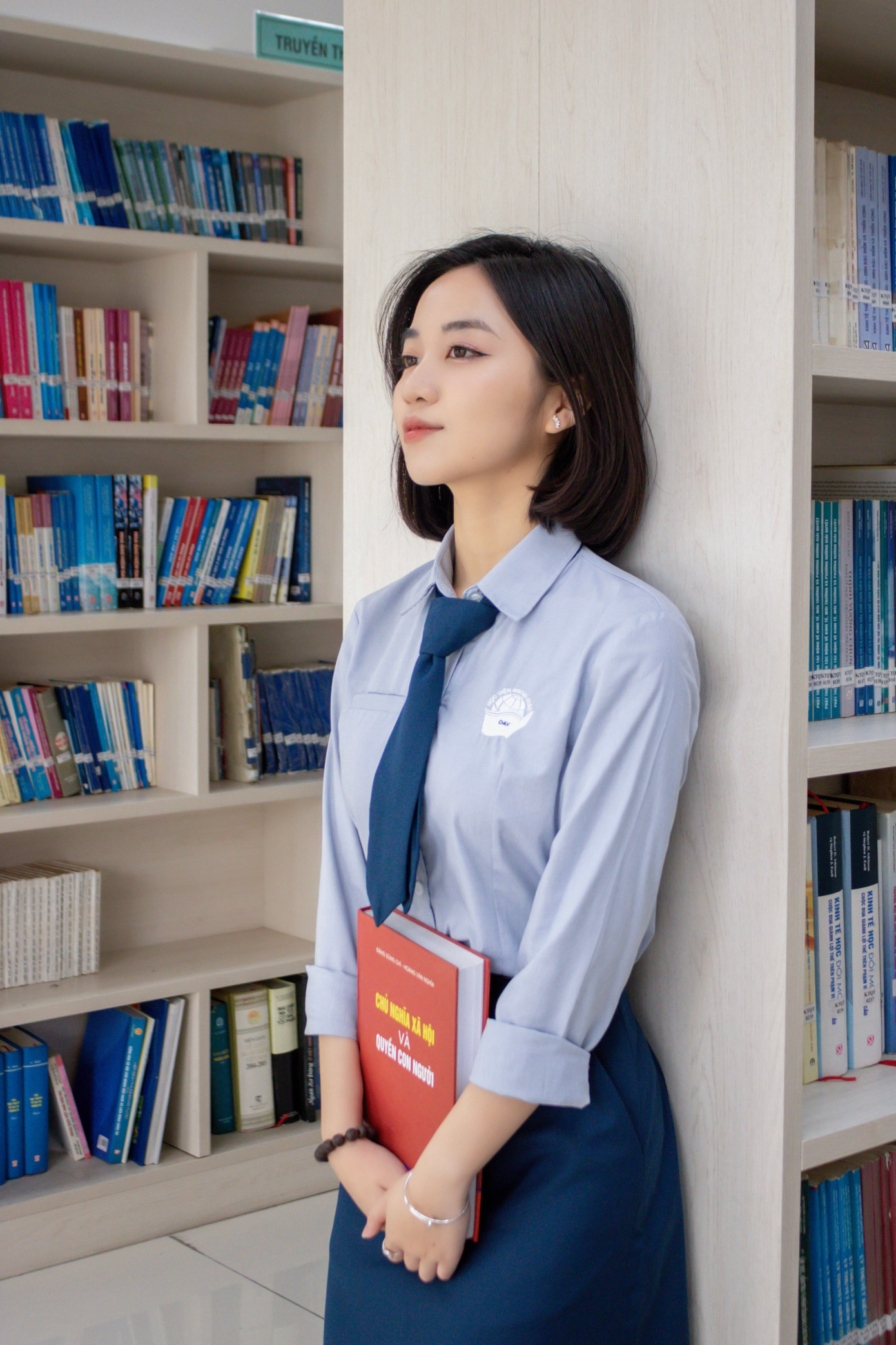 Thu Nga trở thành Gương mặt sinh viên của Chiến dịch Tư vấn Tuyển sinh Học viện Ngoại giao năm 2024.