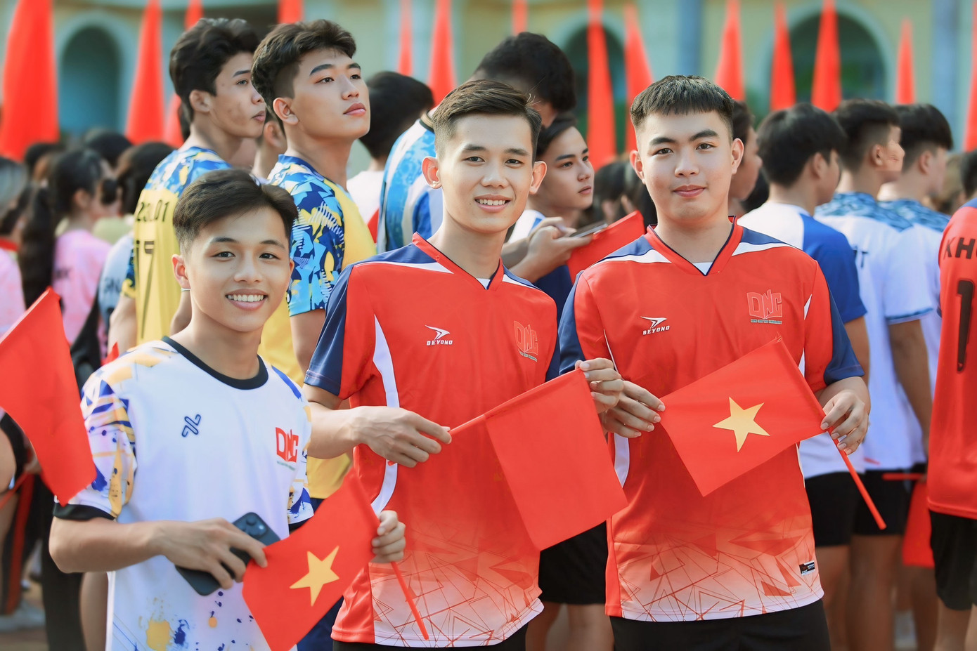 Vận động viên tham gia Hội thao sinh viên DNC lần thứ XI, năm học 2023 - 2024.