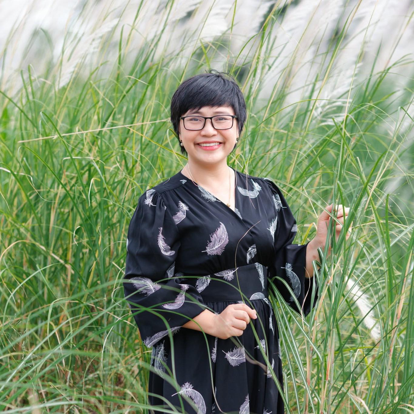 Cô Nguyễn Thị Thúy là giáo viên dạy Văn tại trường THPT Chuyên Thái Bình.