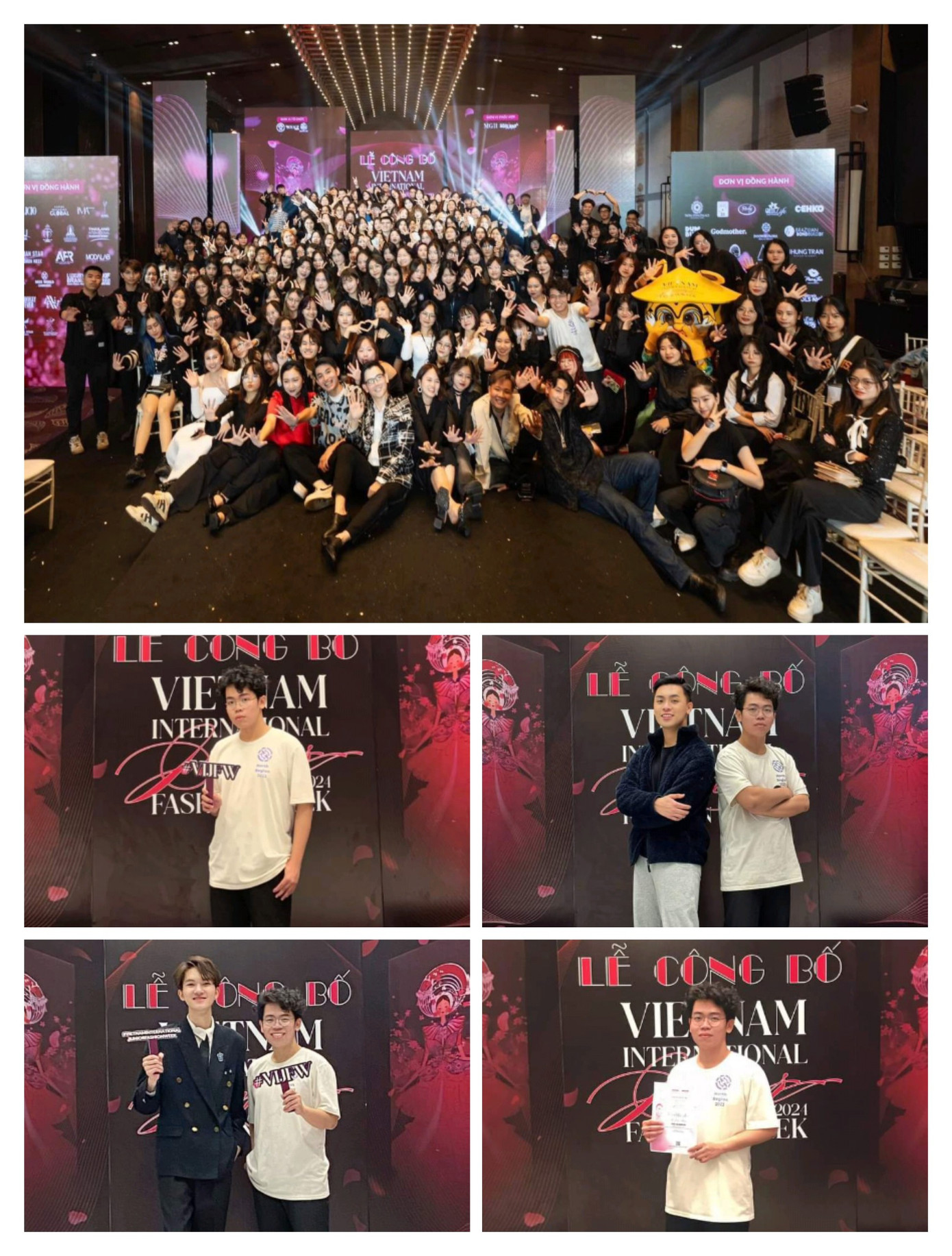 Thuận là thành viên Ban truyền thông tại “Vietnam International Junior Fashion Week 2024”.