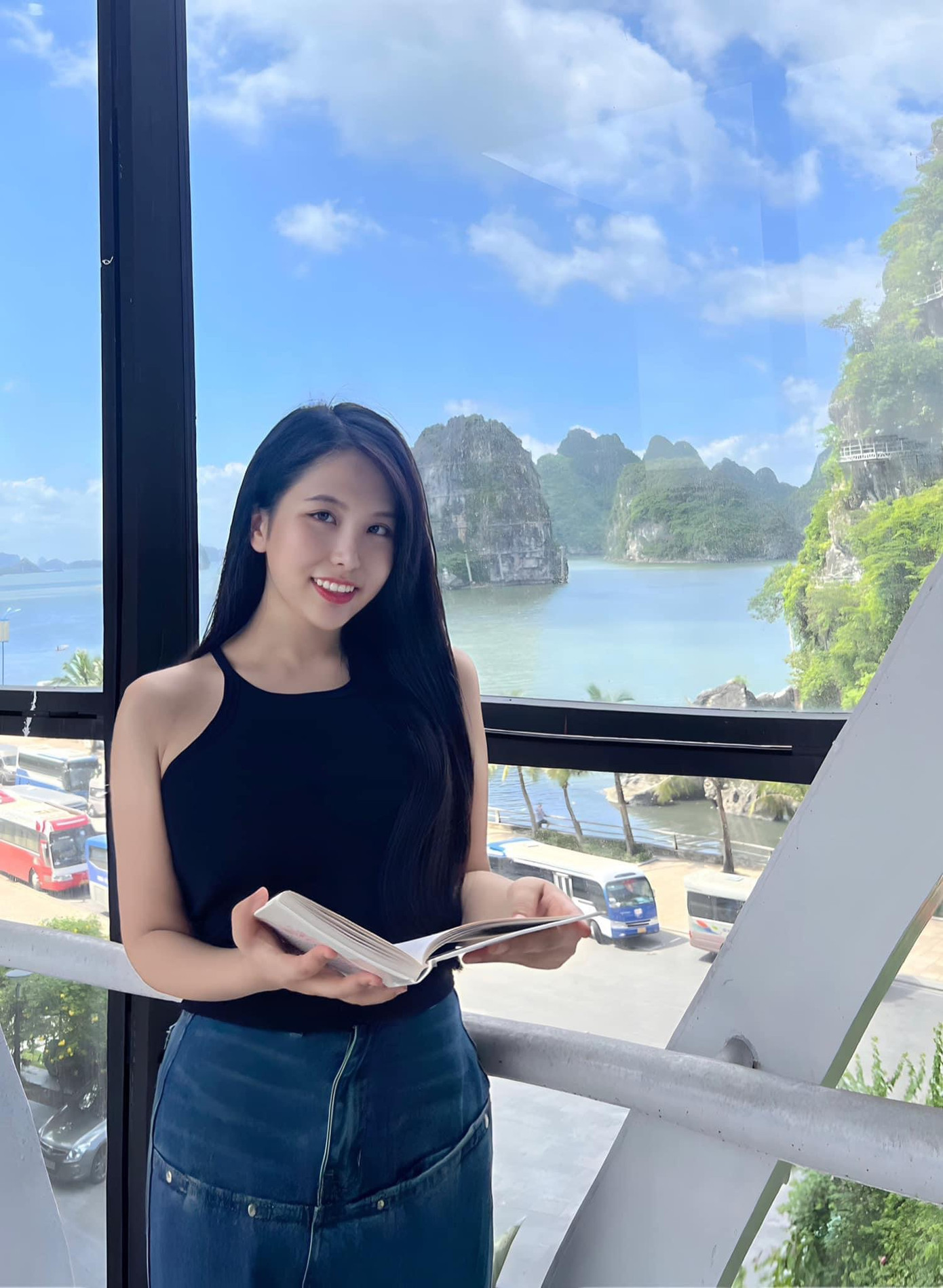 Đào Như Quỳnh - cô sinh viên năm 4 đến từ Quảng Ninh đang theo học song song 2 trường đại học tại Đại học Quốc gia Hà Nội.