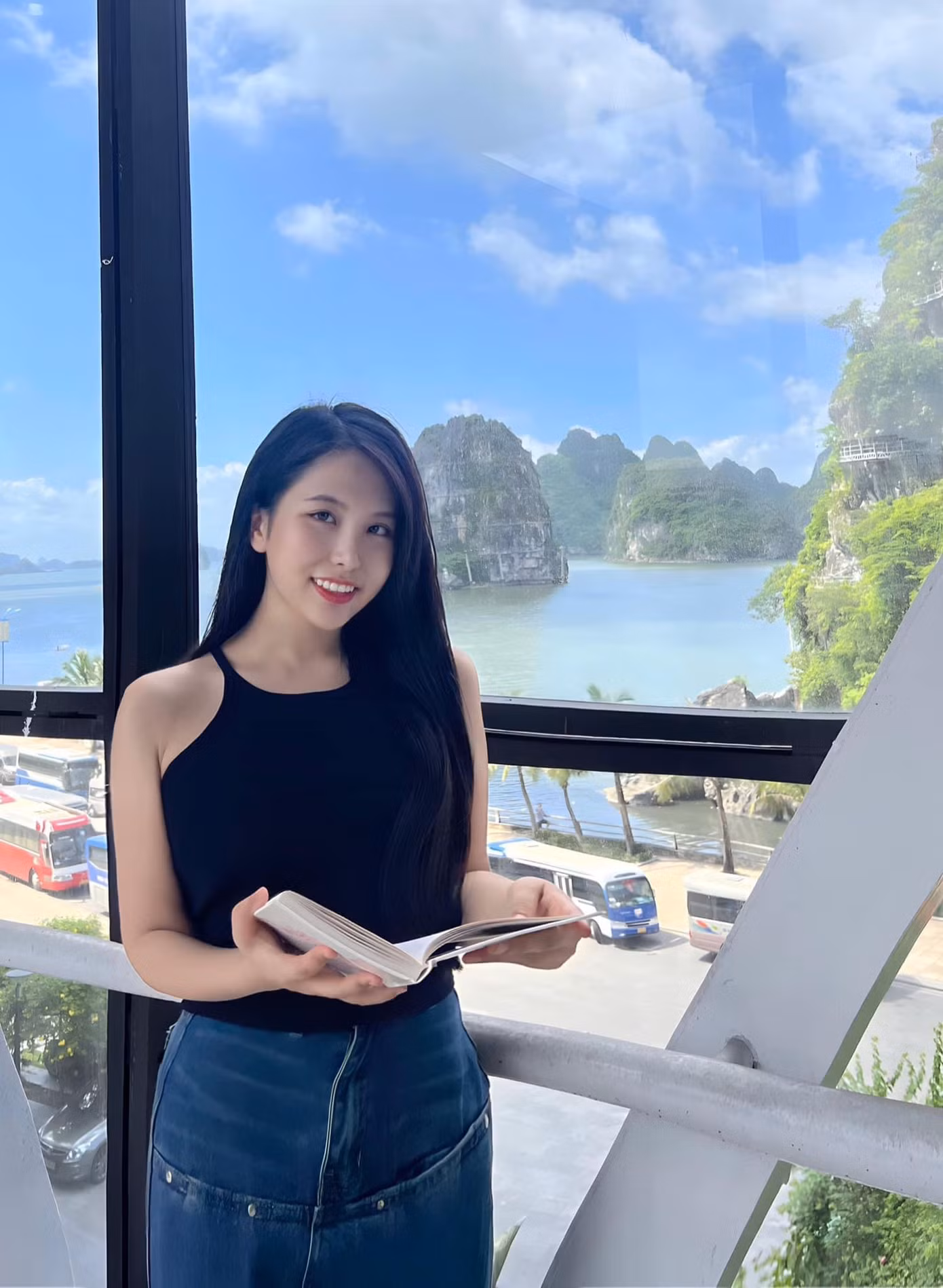 Đào Như Quỳnh - cô sinh viên năm 4 đến từ Quảng Ninh đang theo học song song 2 trường đại học tại Đại học Quốc gia Hà Nội.