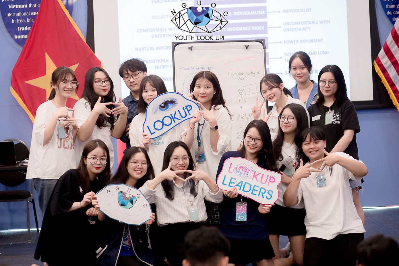 Dương tham gia NGƯỚC - một tổ chức cộng đồng giúp thanh niên phát triển kỹ năng lãnh đạo.